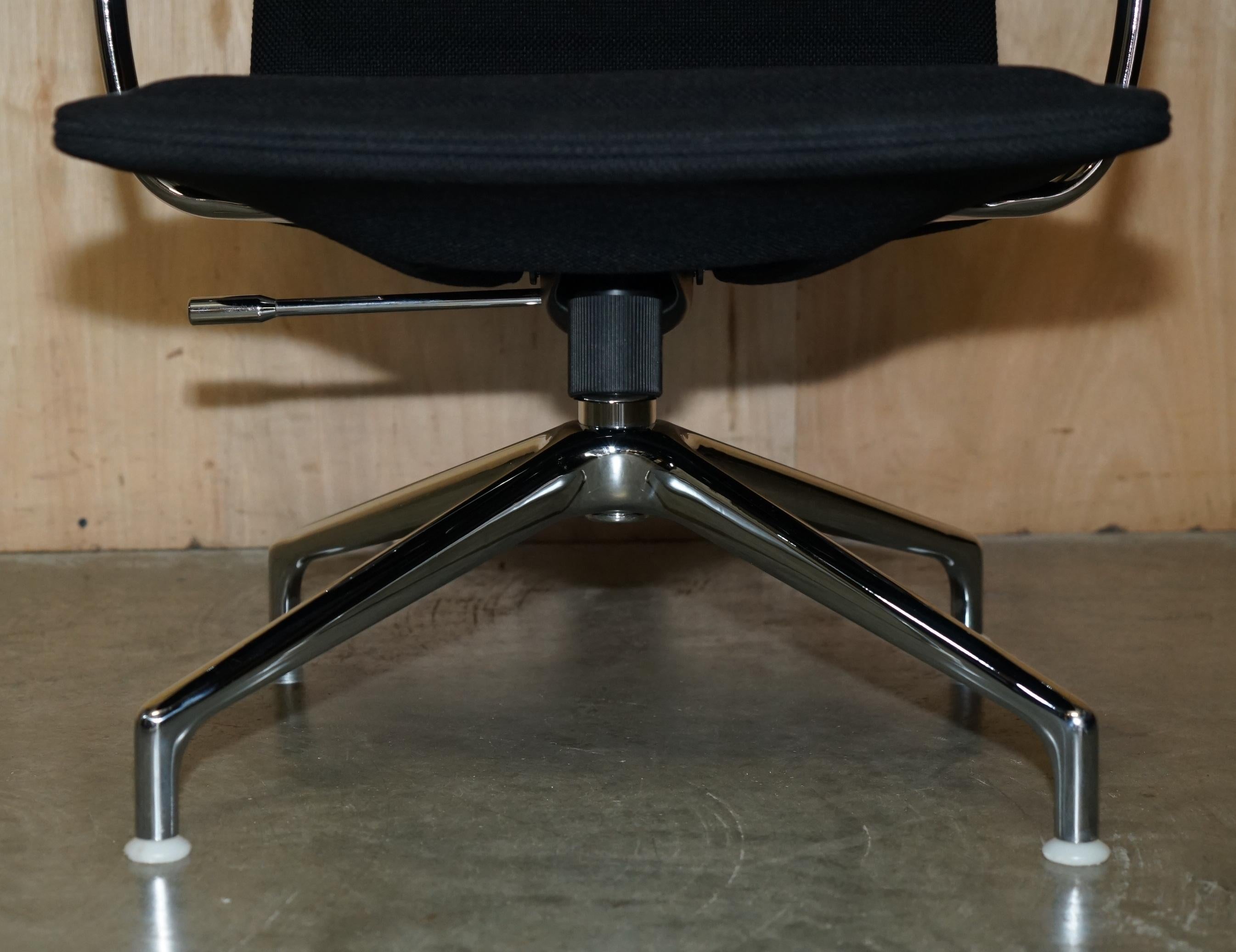 PAIR OF CAPPELLINI LOTUS OFFICE LOUNGE ARMCHAiRS BY JASPER MORRISON For Sale 3