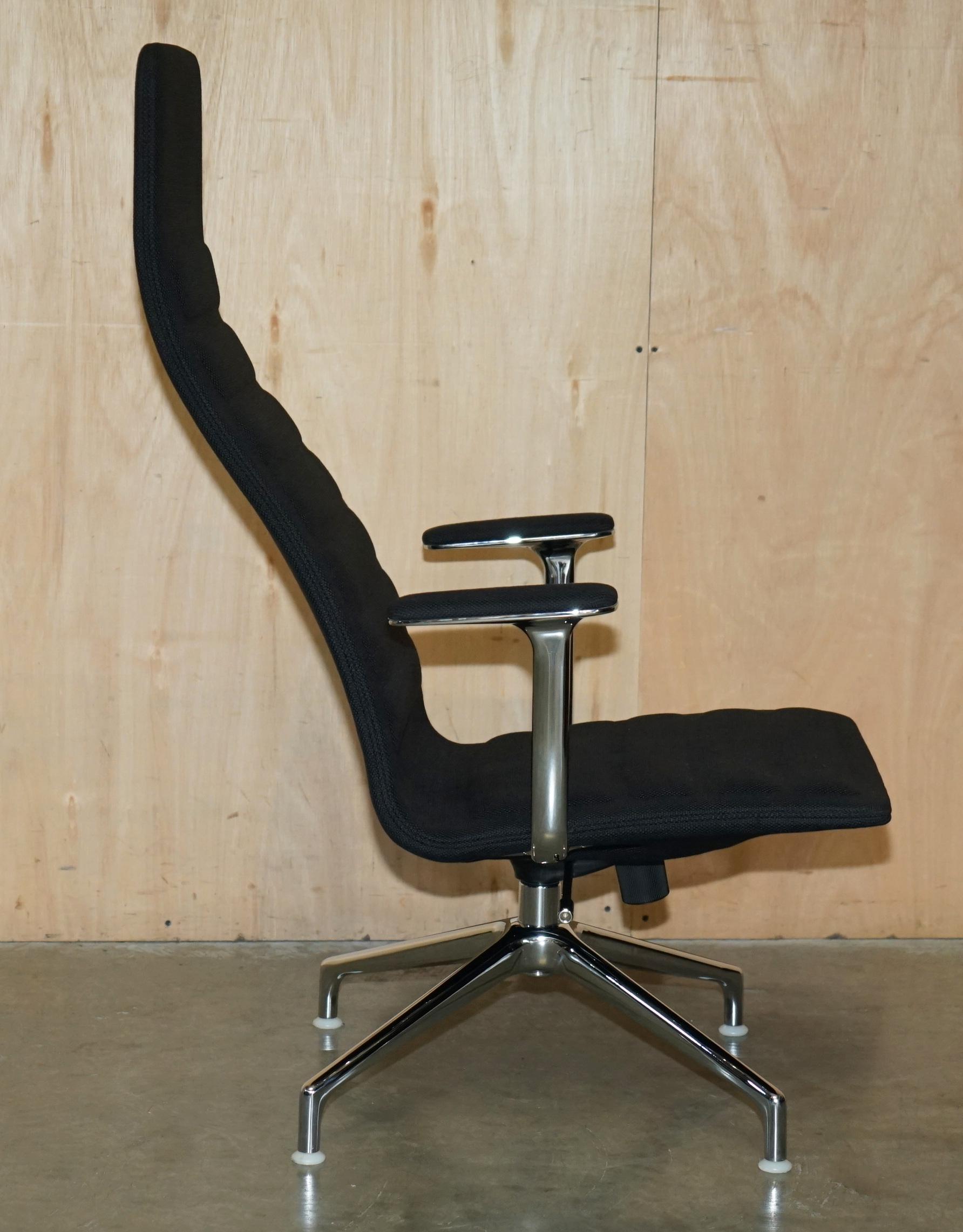 PAIR OF CAPPELLINI LOTUS OFFICE LOUNGE ARMCHAiRS BY JASPER MORRISON For Sale 5