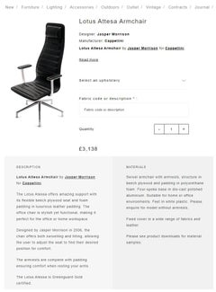 PAIR OF CAPPELLINI LOTUS OFFICE LOUNGE ARMCHAiRS BY JASPER MORRISON