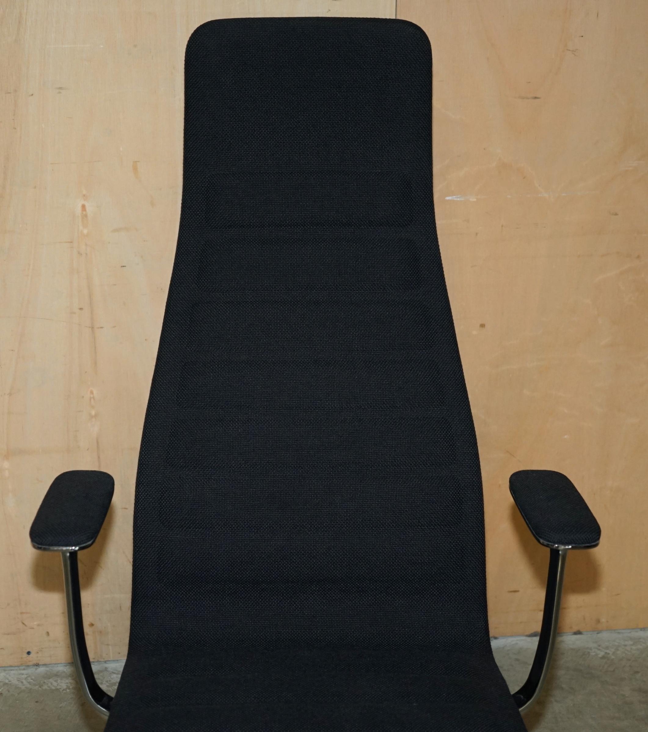 Hand-Crafted PAIR OF CAPPELLINI LOTUS OFFICE LOUNGE ARMCHAiRS BY JASPER MORRISON For Sale