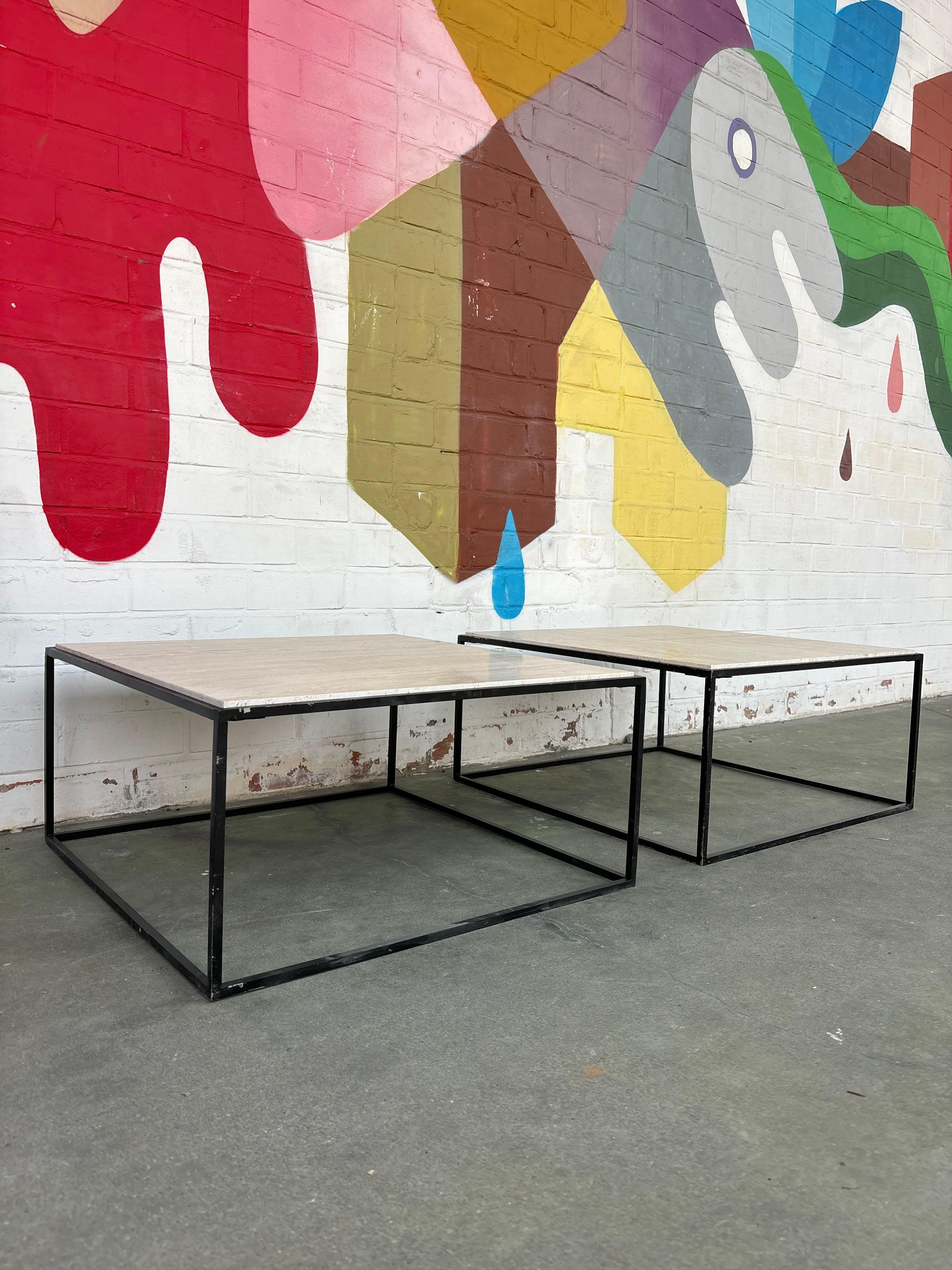 Pair of capri side tables by Jorge Zalszupin For Sale 1