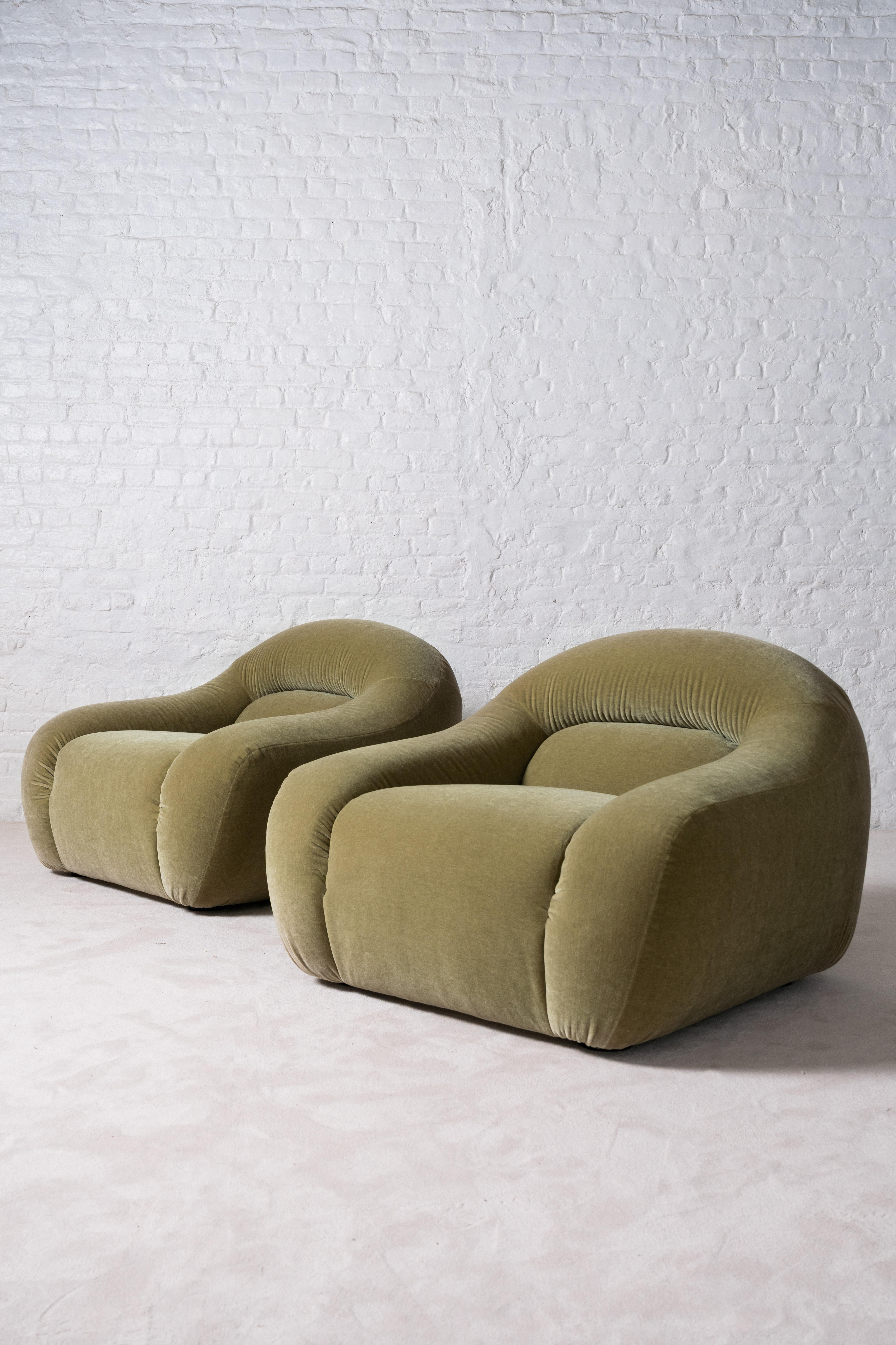 Paar Capriccio Sessel im Zustand „Hervorragend“ im Angebot in Forest, BE