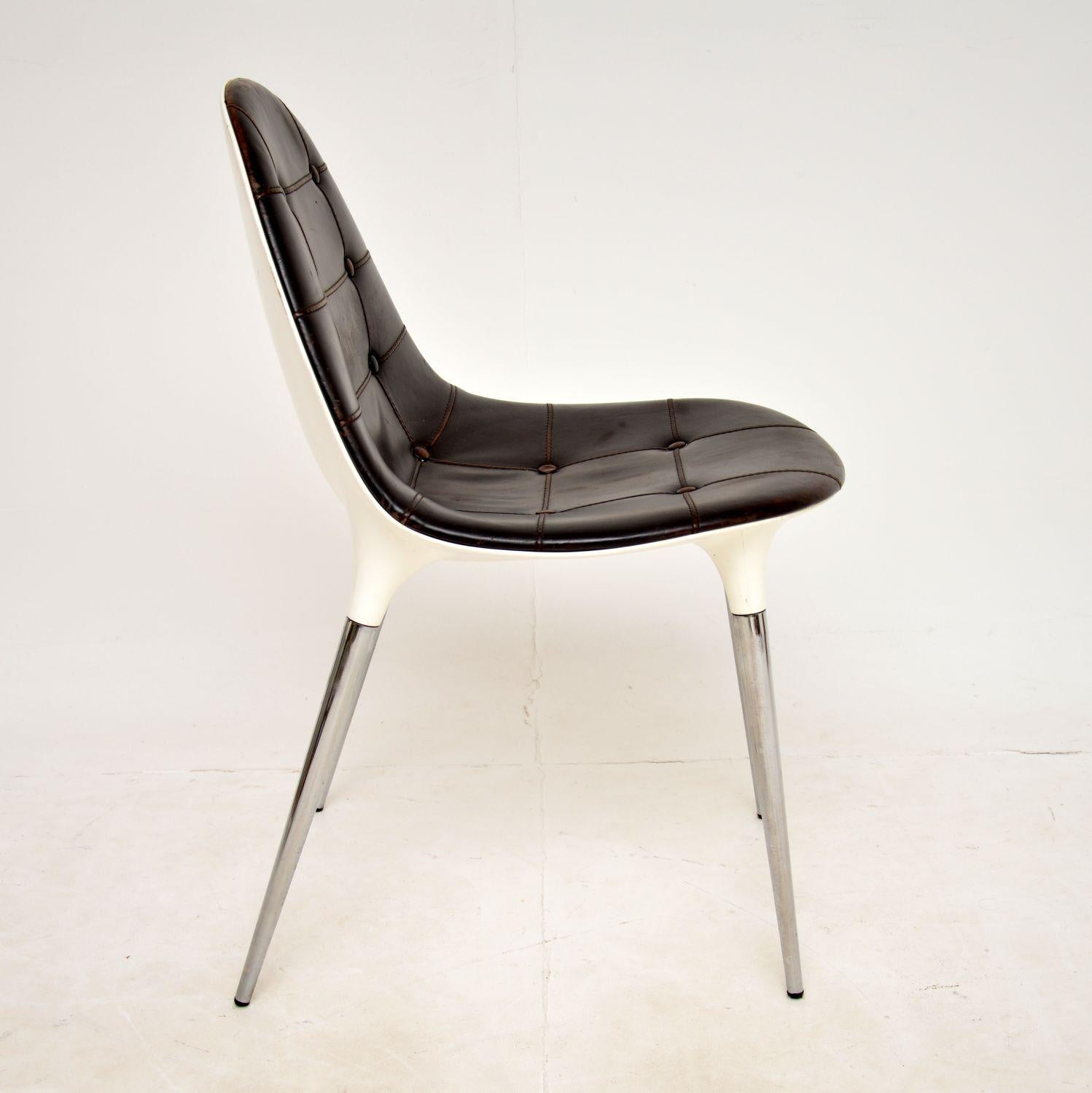 Pair of Caprice Dining / Side Chairs by Philippe Starck for Cassina In Good Condition For Sale In London, GB