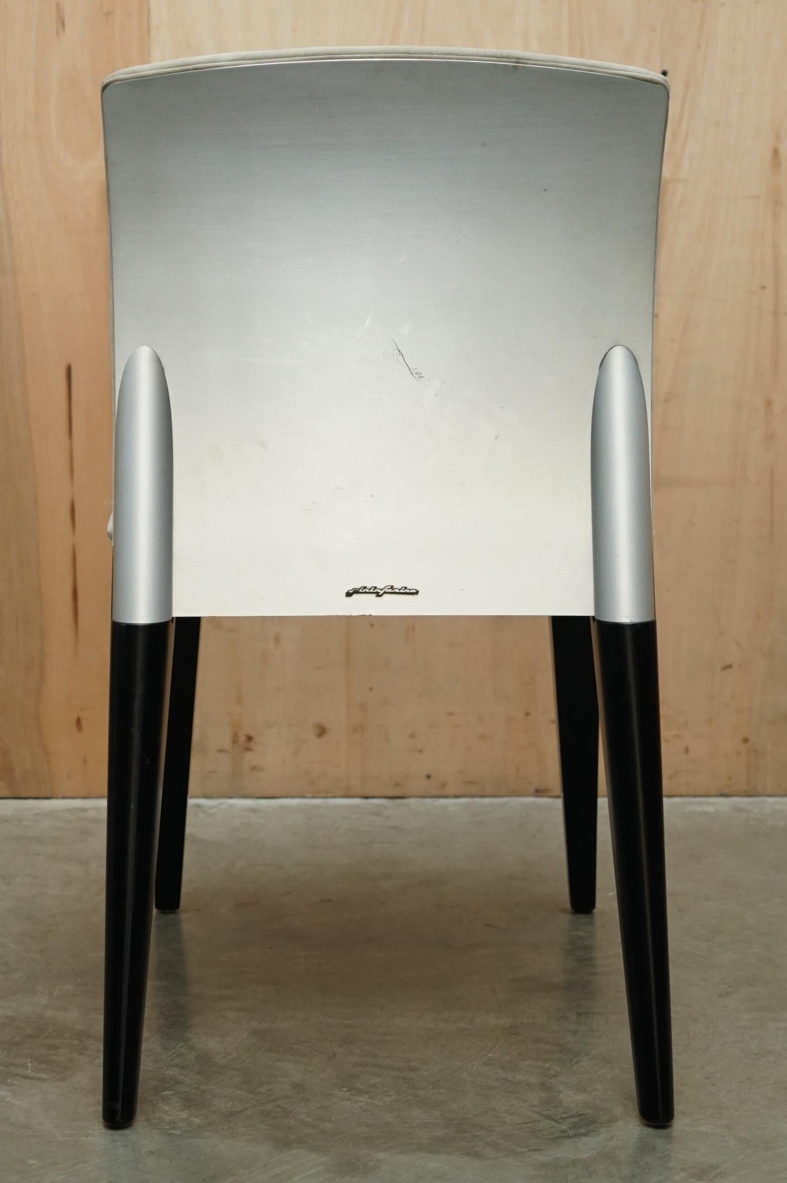 Paire de chaises d'appoint Angelo du designer automobile Pininfarina pour Reflex en vente 1