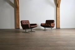 Paar Caravelle Lounge Chairs von Paul Leidersdorff, Dänemark 1965