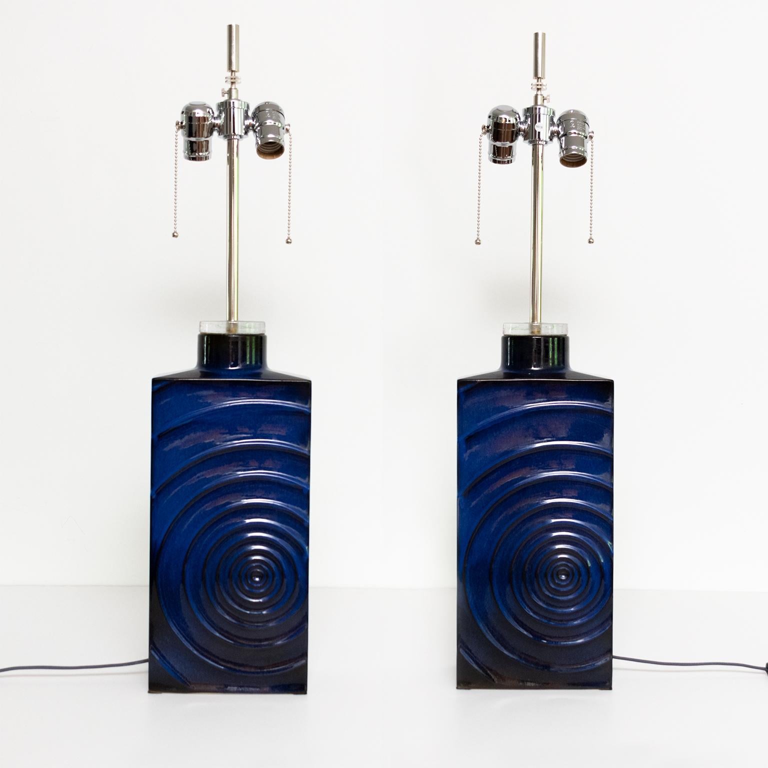 Glazed Pair of Cari Zalloni  