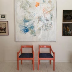 Pair of Carimate Chairs by Vico Magistretti for Cassina, Italy, around 1960