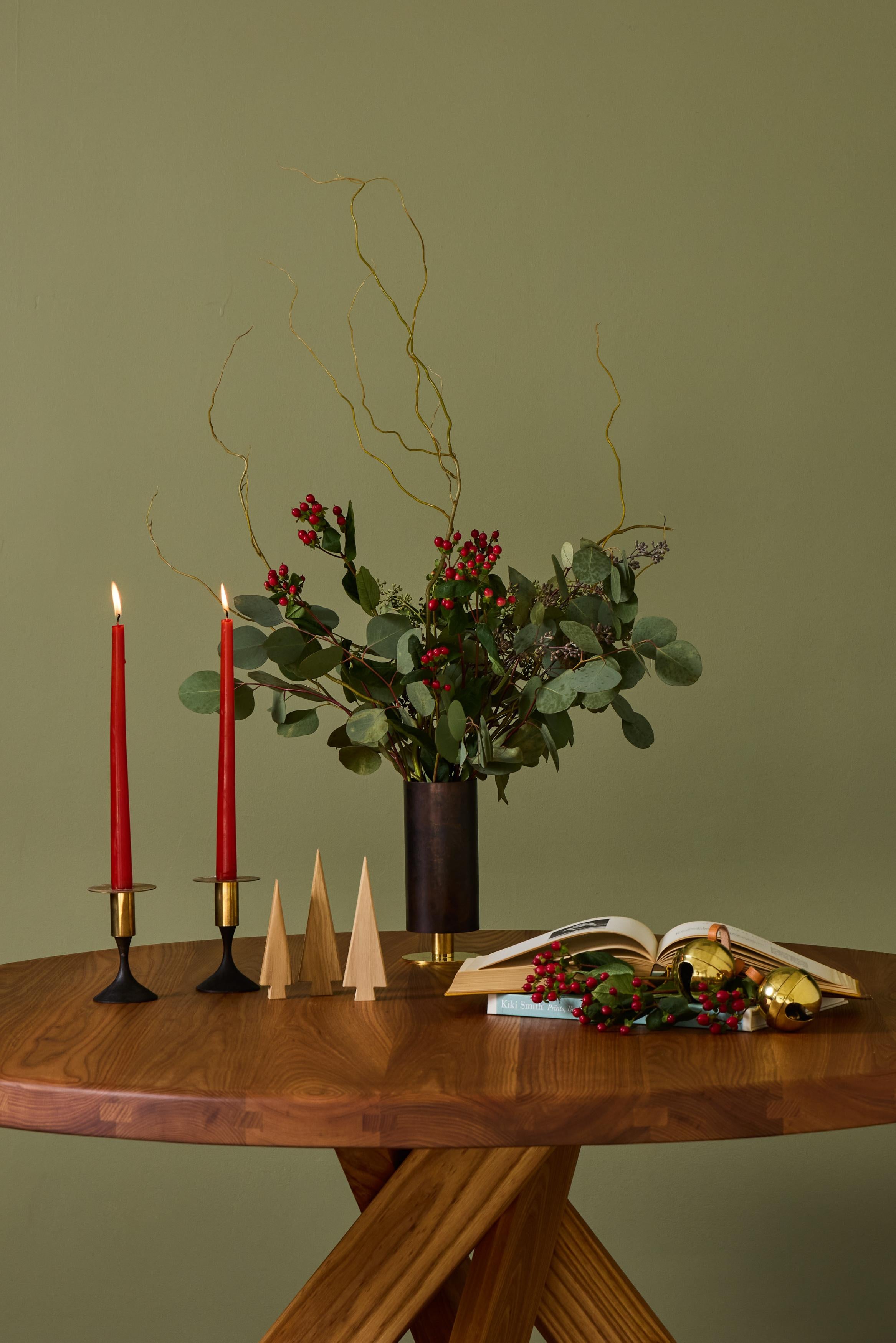 Mid-Century moderno Carl Auböck #7234 Portacandele in ottone in vendita