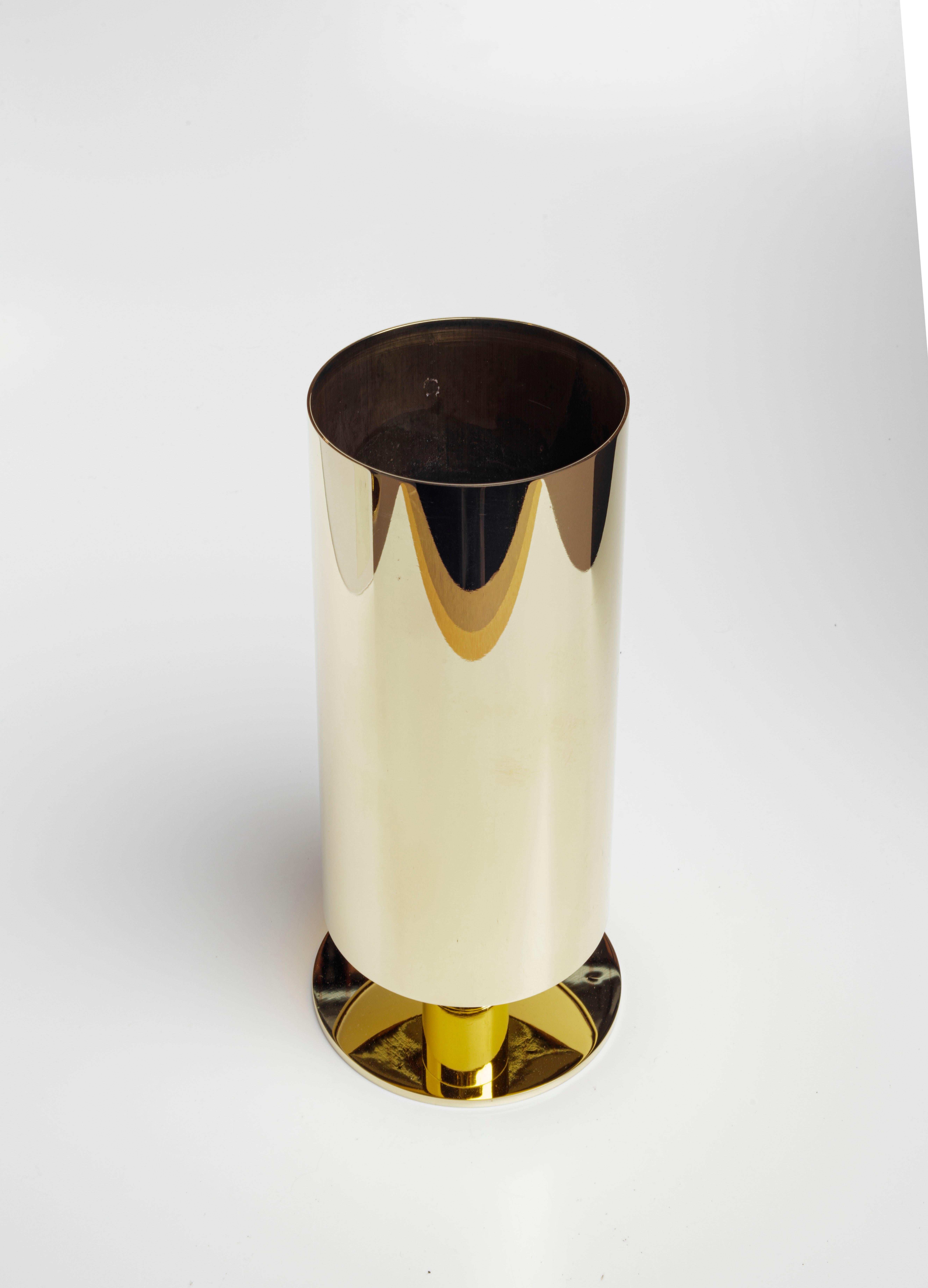 Mid-Century Modern Pair of Carl Auböck #7247 Vases, Austria For Sale