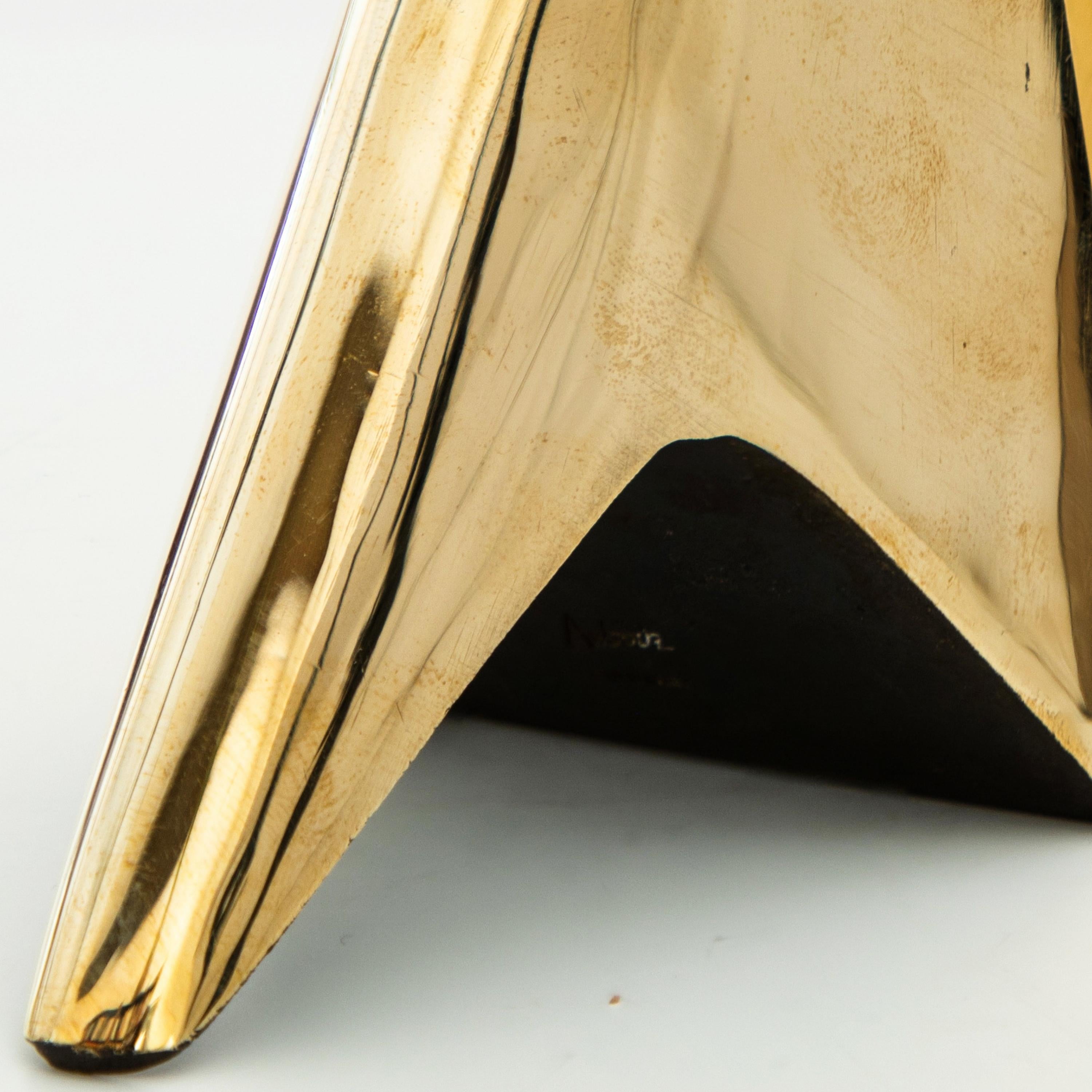 XXIe siècle et contemporain Paire de serre-livres en laiton Carl Auböck, modèle 3846 en vente