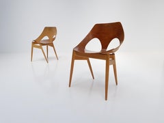 Paire de chaises " Jason " conçues par Carl Jacobs & Frank Guille pour Kandya:: années 1950