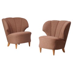 Used Pair of Carl-Johan Boman Armchairs, 1950s