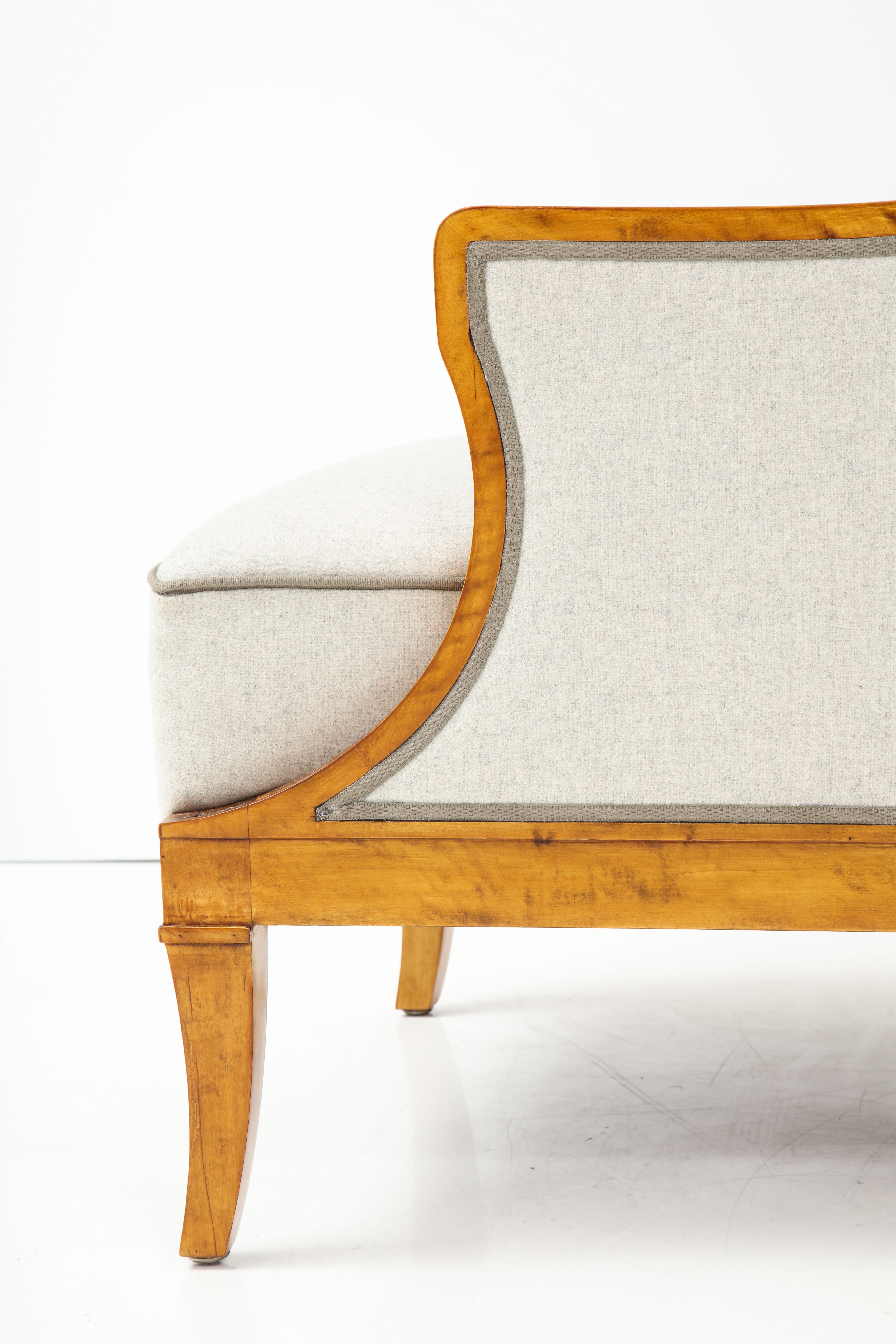Pair of Carl Malmsten Birchwood Armchairs, circa 1930s For Sale 5