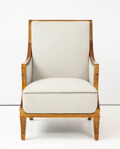 Paire de fauteuils en bois de bouleau Carl Malmsten, vers 1930