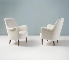 Pair of Carl Malmsten of Armchairs,  circa 1950s