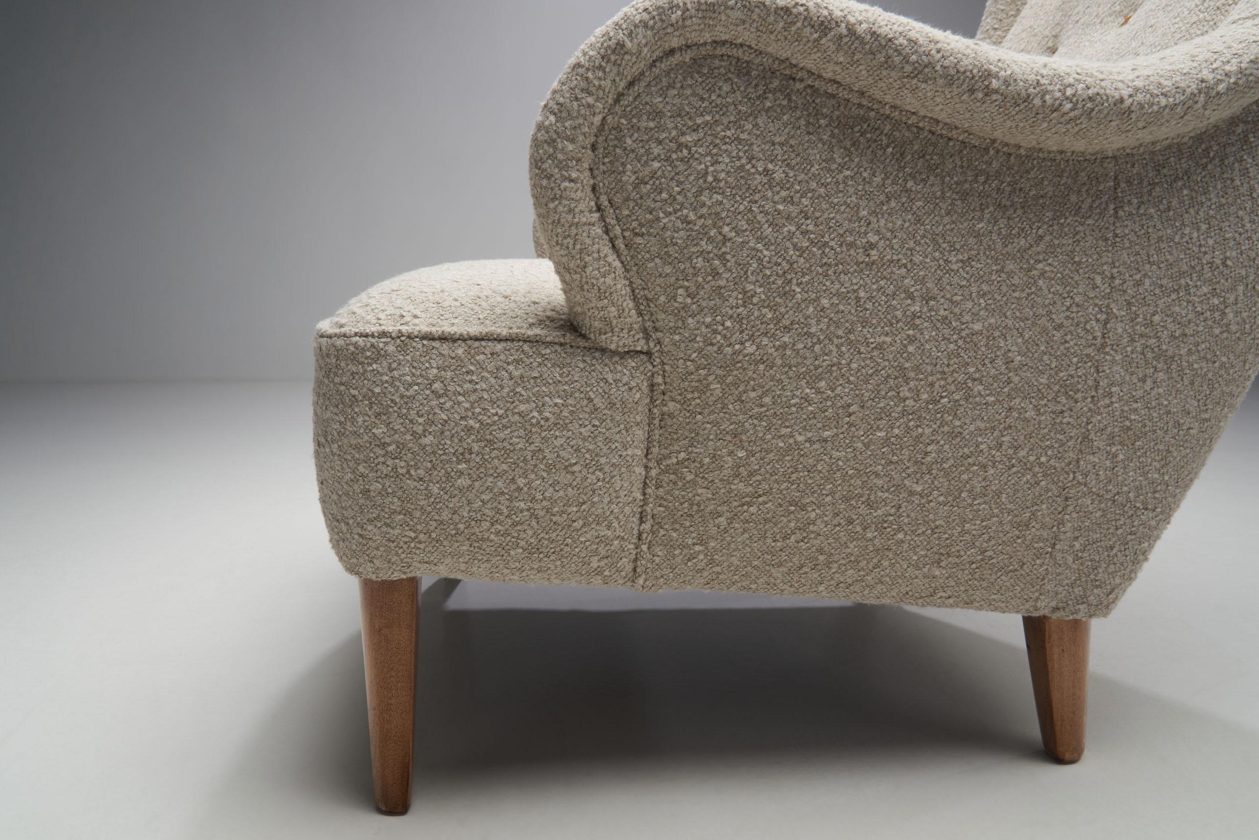Pair of Carl Malmsten “Oskar” Armchairs for O.H. Sjögren, Sweden 1930s in vendita 6