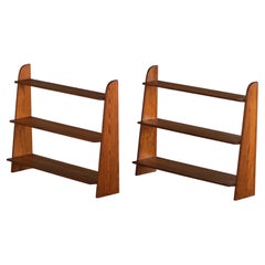Pair of Carl Malmsten “Visingsö” Shelving Units in Pine, Svensk Fur, 1950s