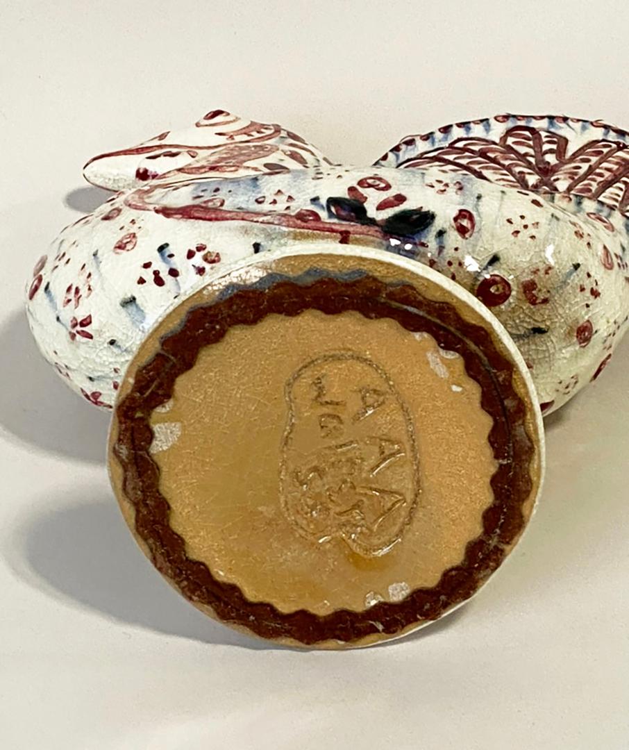Paar Vasen mit Hahn von Carl Walters für Stonelain im Angebot 6