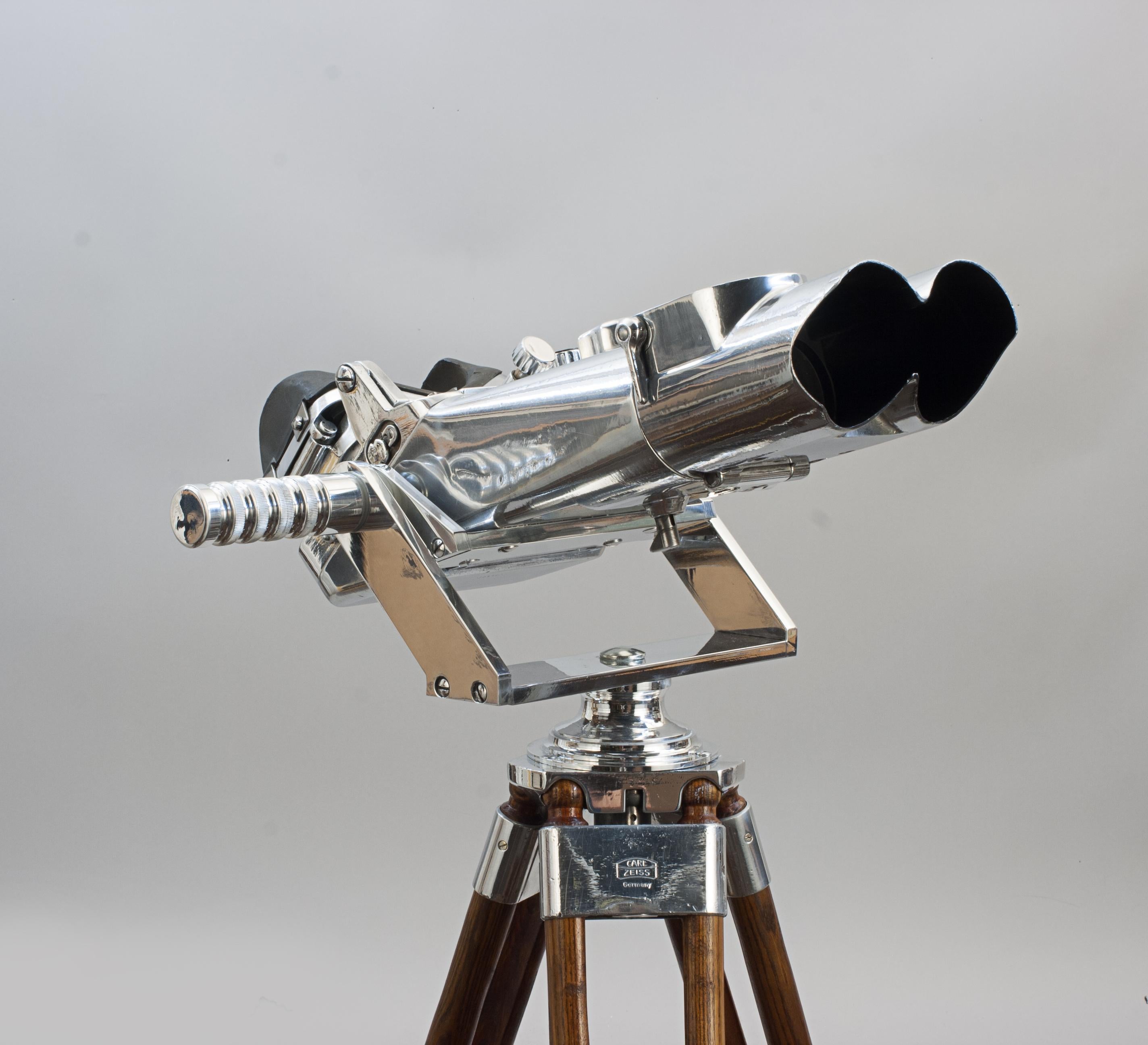 Pair of Carl Zeiss Binoculars, 12 X 60 For Sale 2