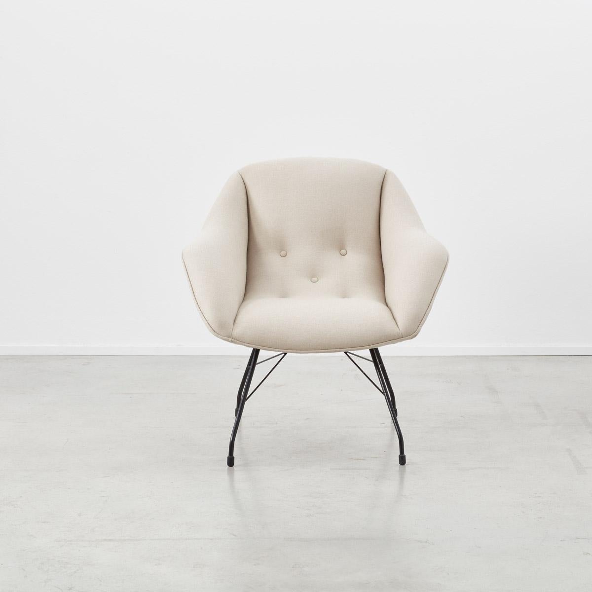Mid-Century Modern Pair of Carlo Hauner Martin Eisler Shell Chairs for Forma, Brazil, 1950s