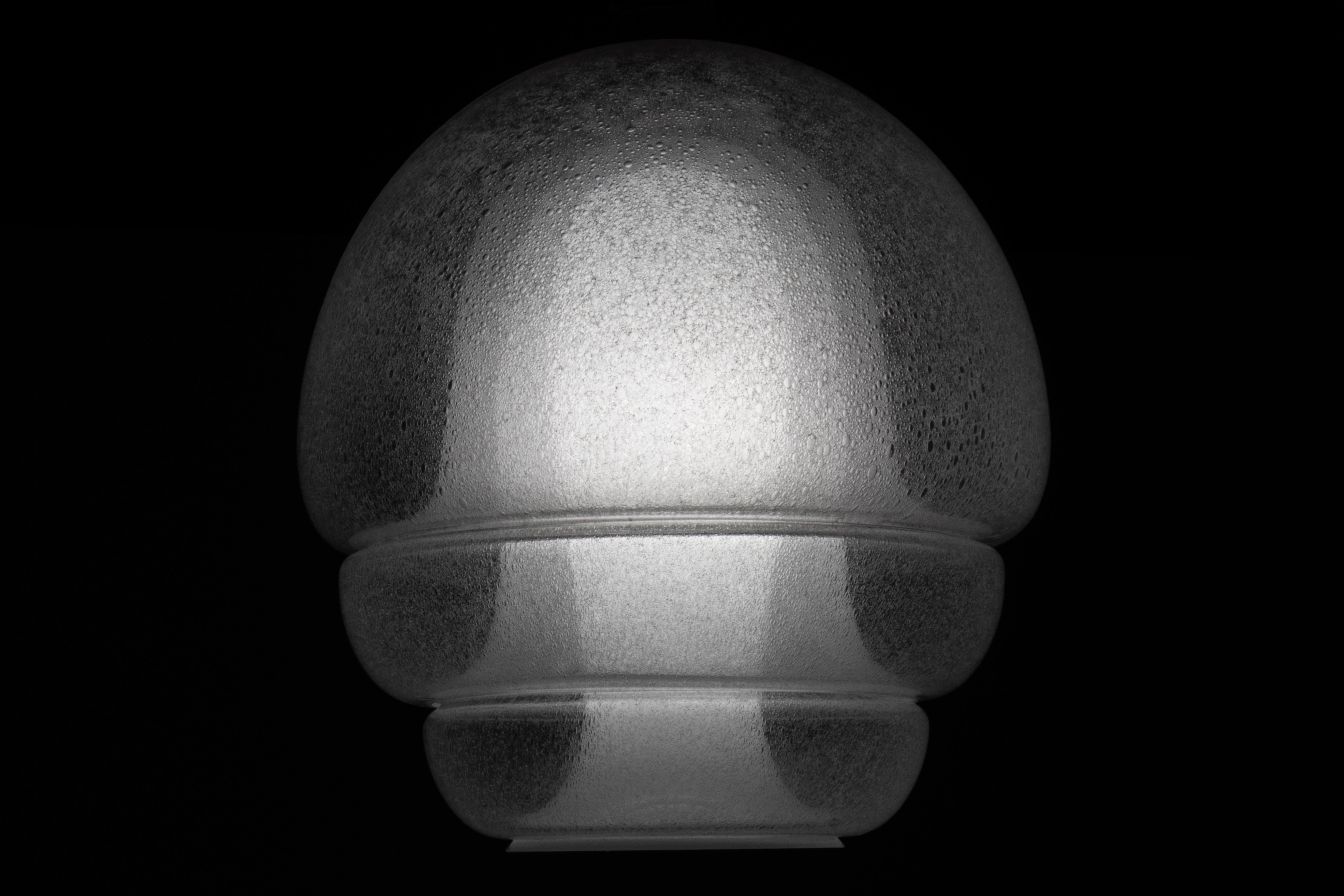 20th Century PAIR of Carlo Nason LS 134 Medusa Pulegoso Murano Glass Pendant Lamp for Mazzega For Sale