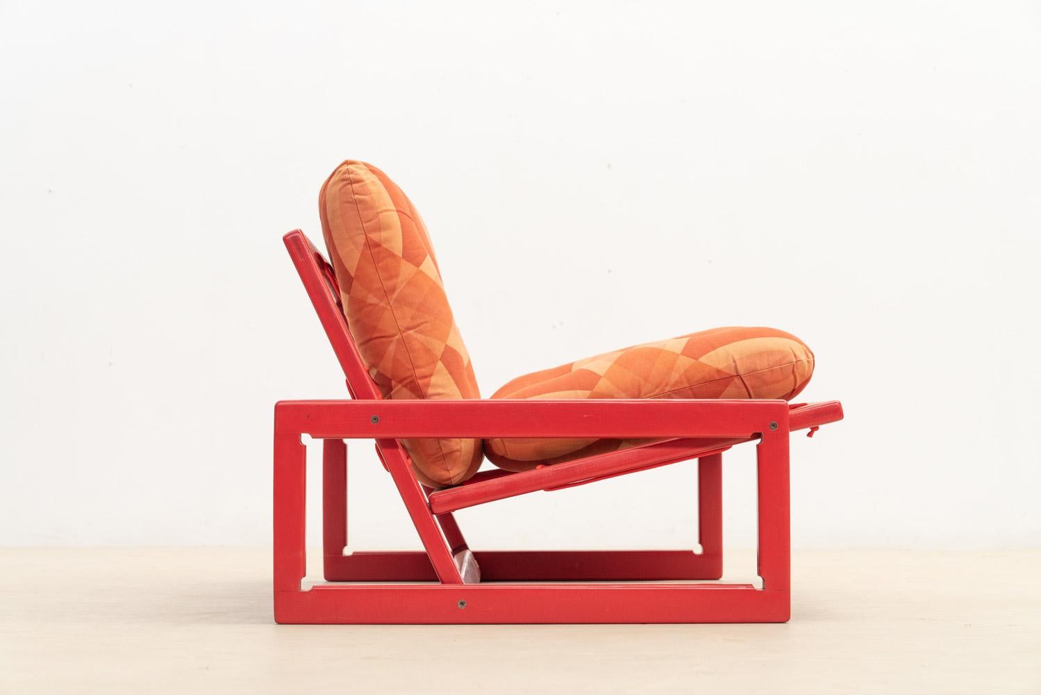 Italian Pair of Carlotta Lounge Chair by Tobia & Afra Scarpa for Cassina, Italy For Sale
