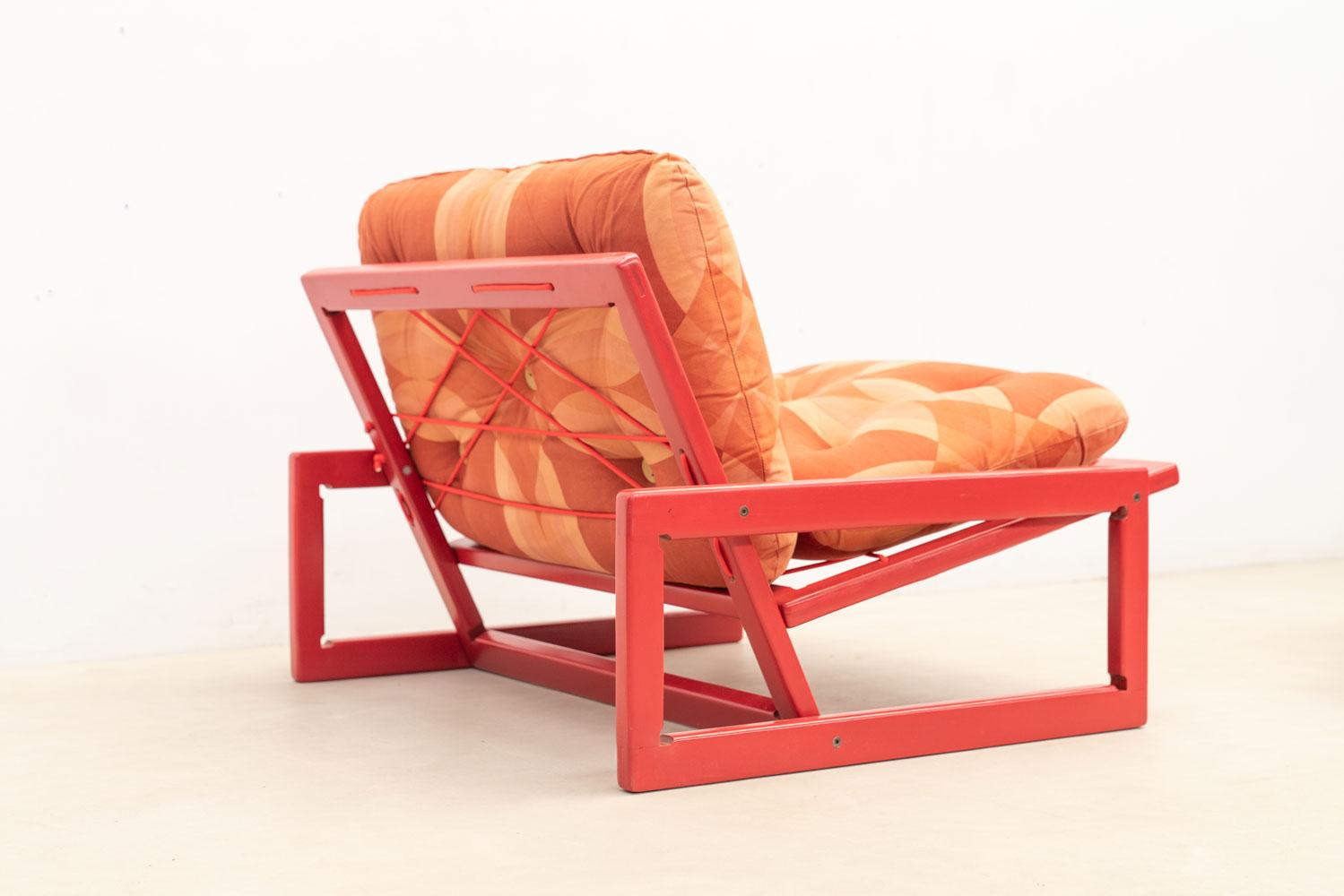 Pair of Carlotta Lounge Chair by Tobia & Afra Scarpa for Cassina, Italy For Sale 1