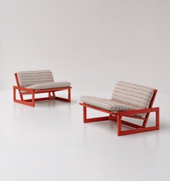 Coppia di sedie da salotto Carlotta di Afra & Tobia Scarpa per Cassina