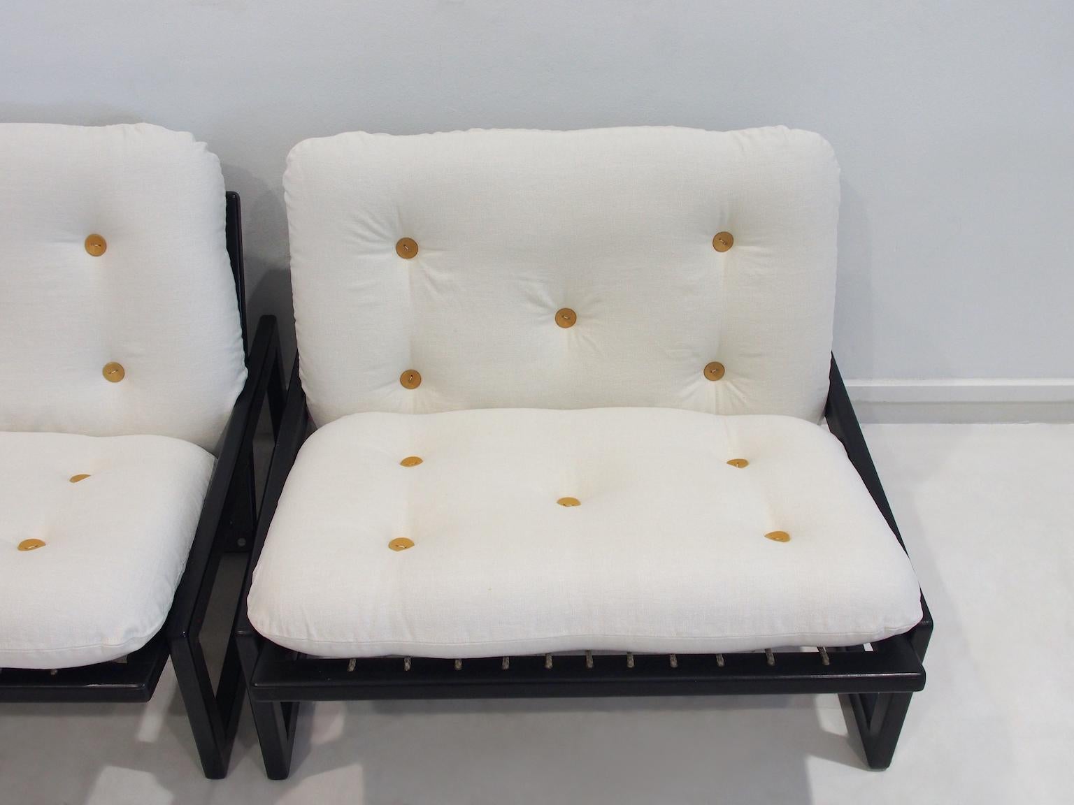 Pareja de tumbonas Carlotta de Afra & Tobia Scarpa para Cassina Italiano en venta
