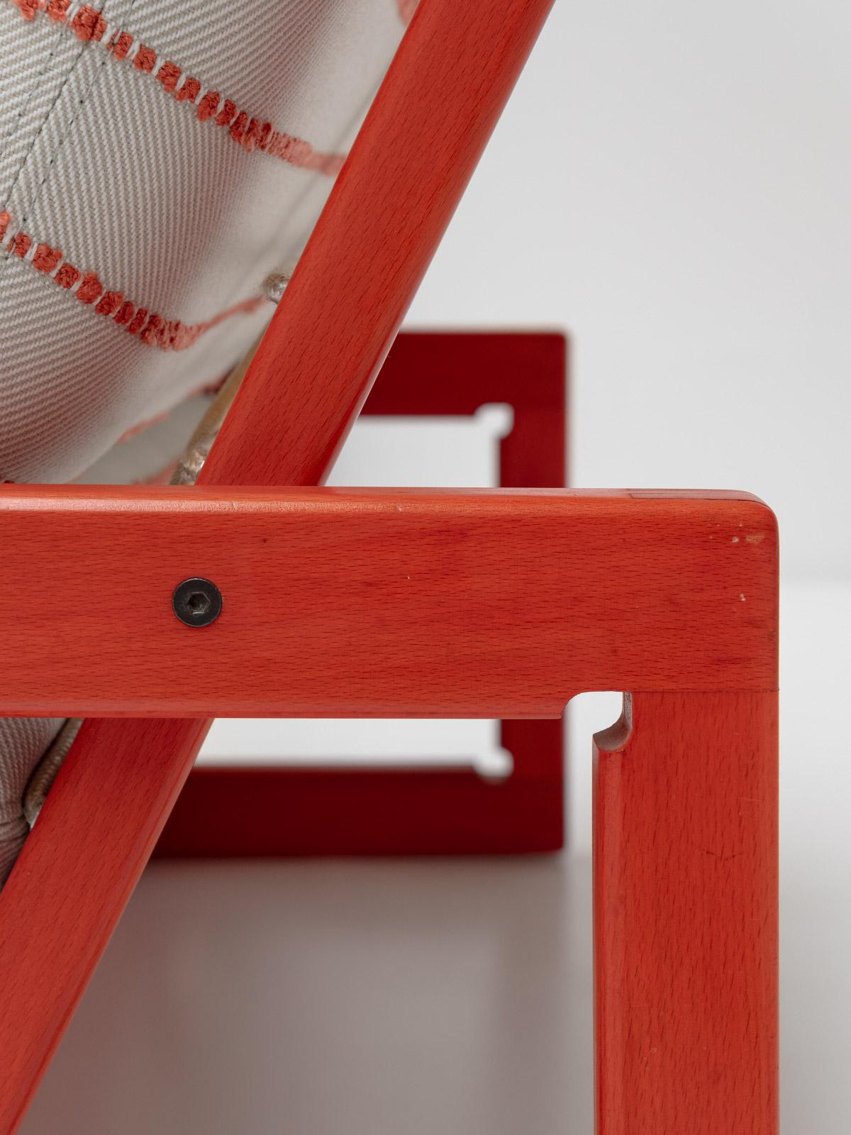 Ein Paar Carlotta-Loungesessel von Afra und Tobia Scarpa für Cassina (Holz) im Angebot