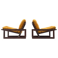 Pair of 'Carlotta' Lounge Chairs by Afra & Tobia Scarpa for Cassina