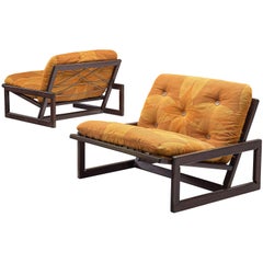 Pair of 'Carlotta' Lounge Chairs by Afra & Tobia Scarpa for Cassina