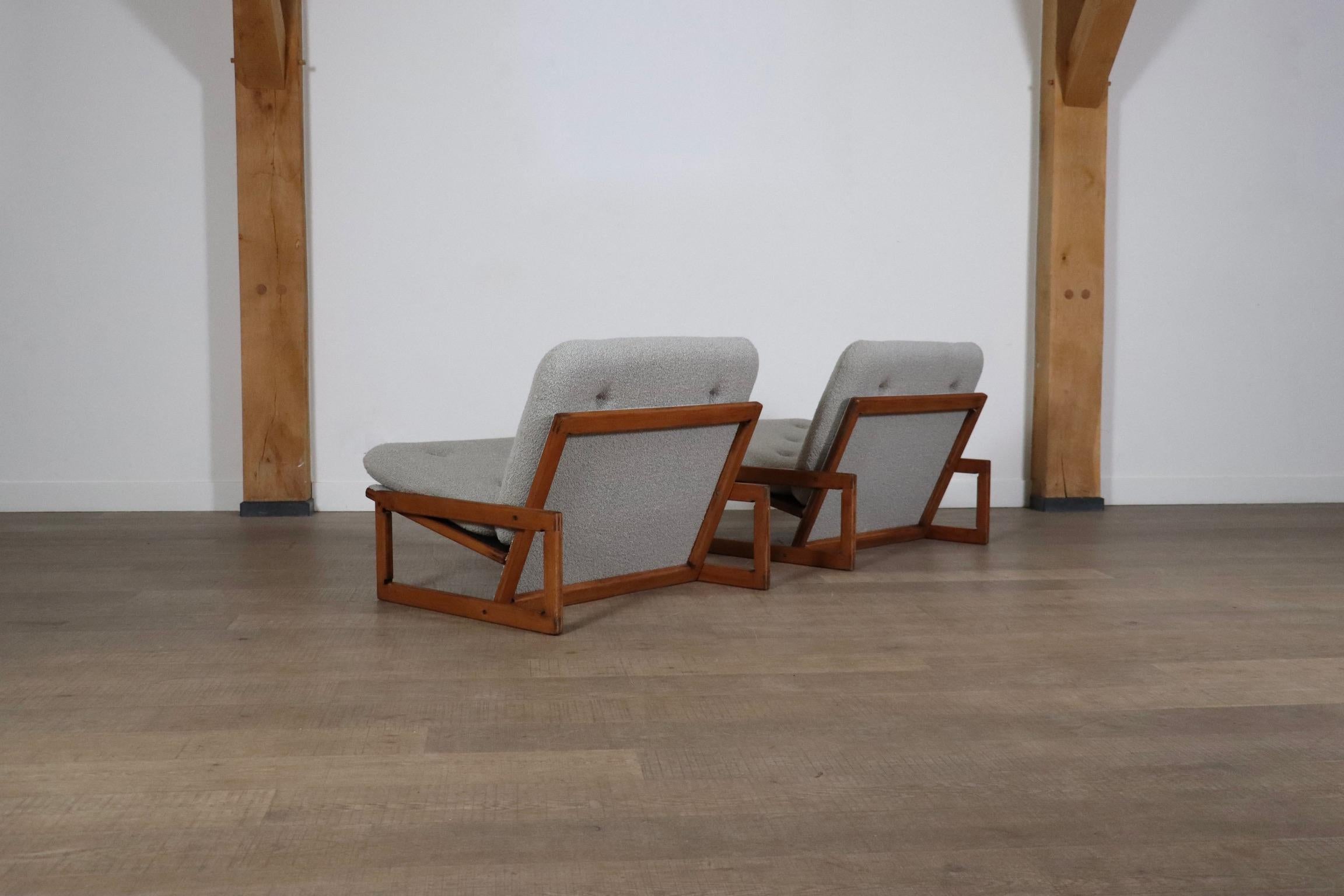 Pair Of Carlotta Lounge Chairs By Tobia Scarpa For Cassina, Italy 1970s 10