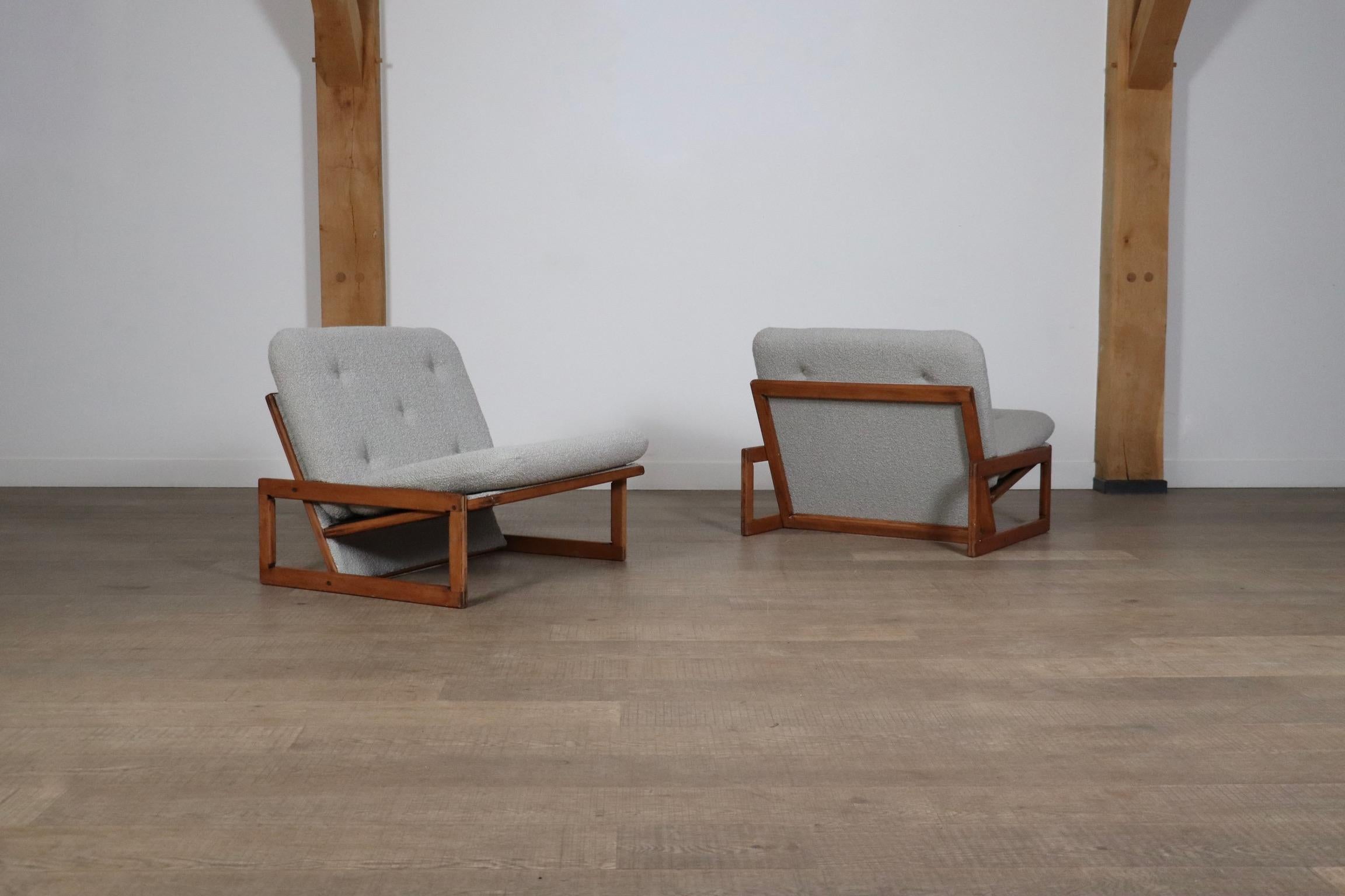 Pair Of Carlotta Lounge Chairs By Tobia Scarpa For Cassina, Italy 1970s 2
