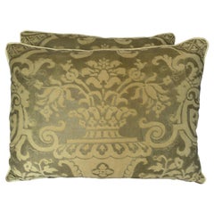 Pair of Carnavalet Patterned Fortuny Pillows