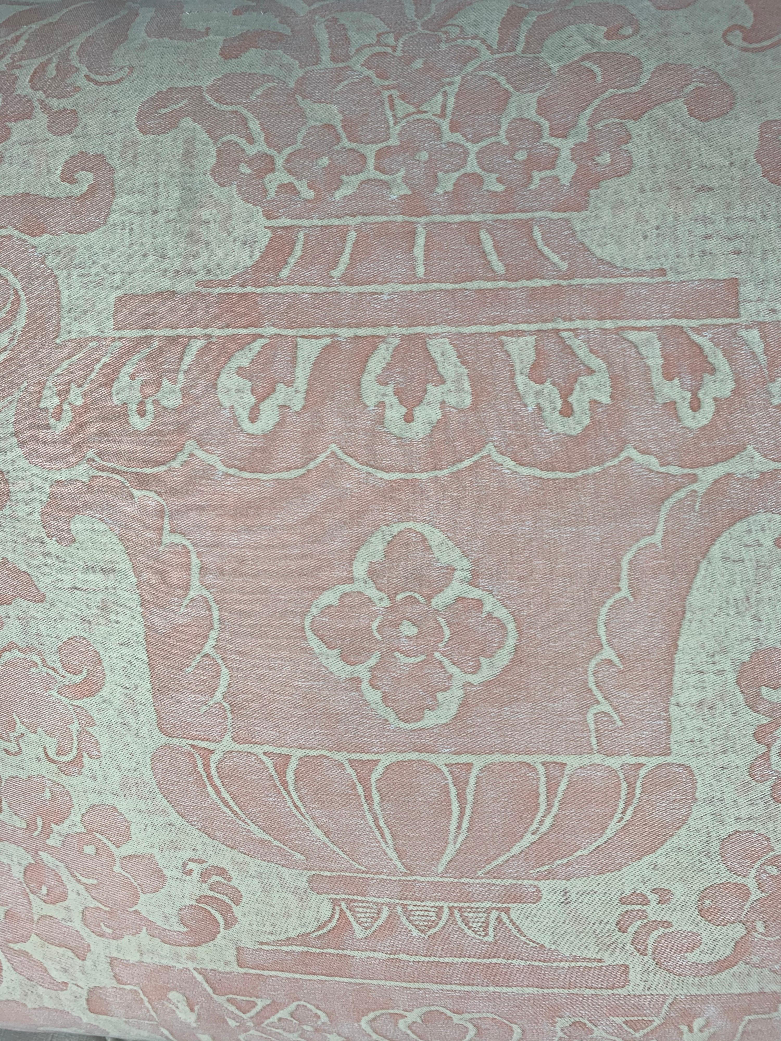 Rococo Pair of Carnevalet Patterned Fortuny Pillows