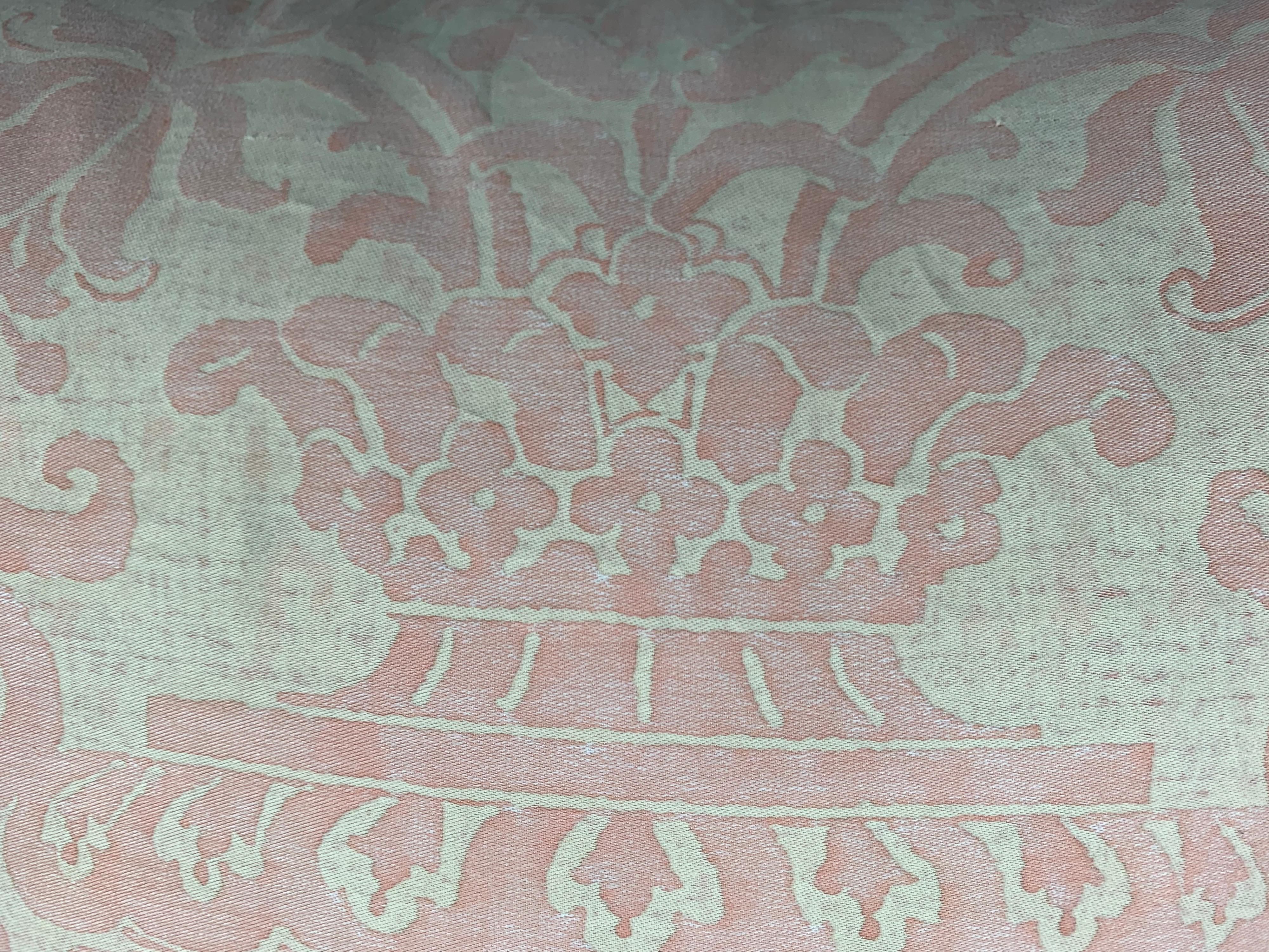 Italian Pair of Carnevalet Patterned Fortuny Pillows