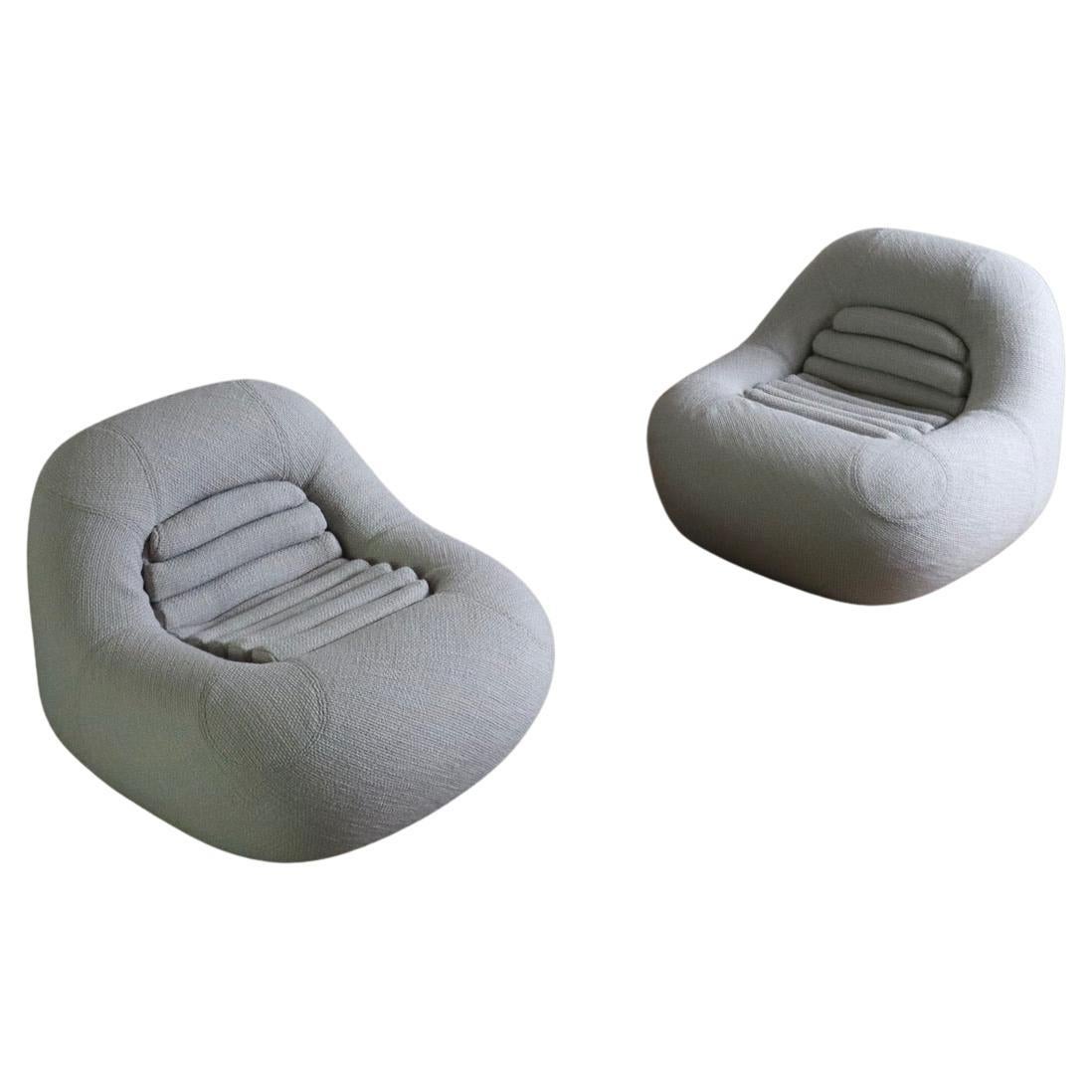 Gionathan de Pas & Donato D’Urbino & Paolo Lomazzi Lounge Chairs