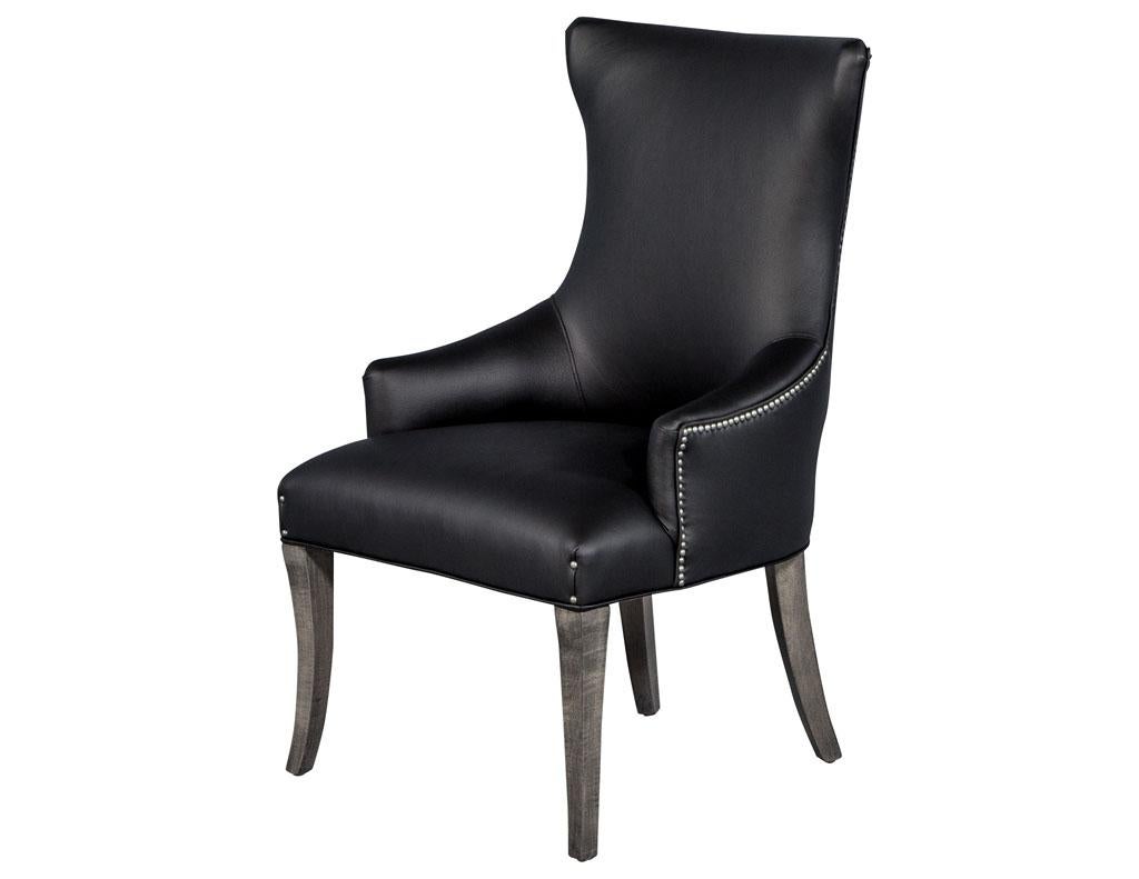 leather parlor chairs