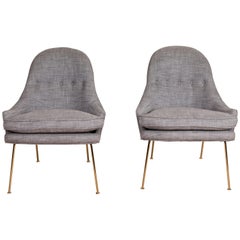 Pair of Carthay Chairs by Lawson-Fenning - In Stock 