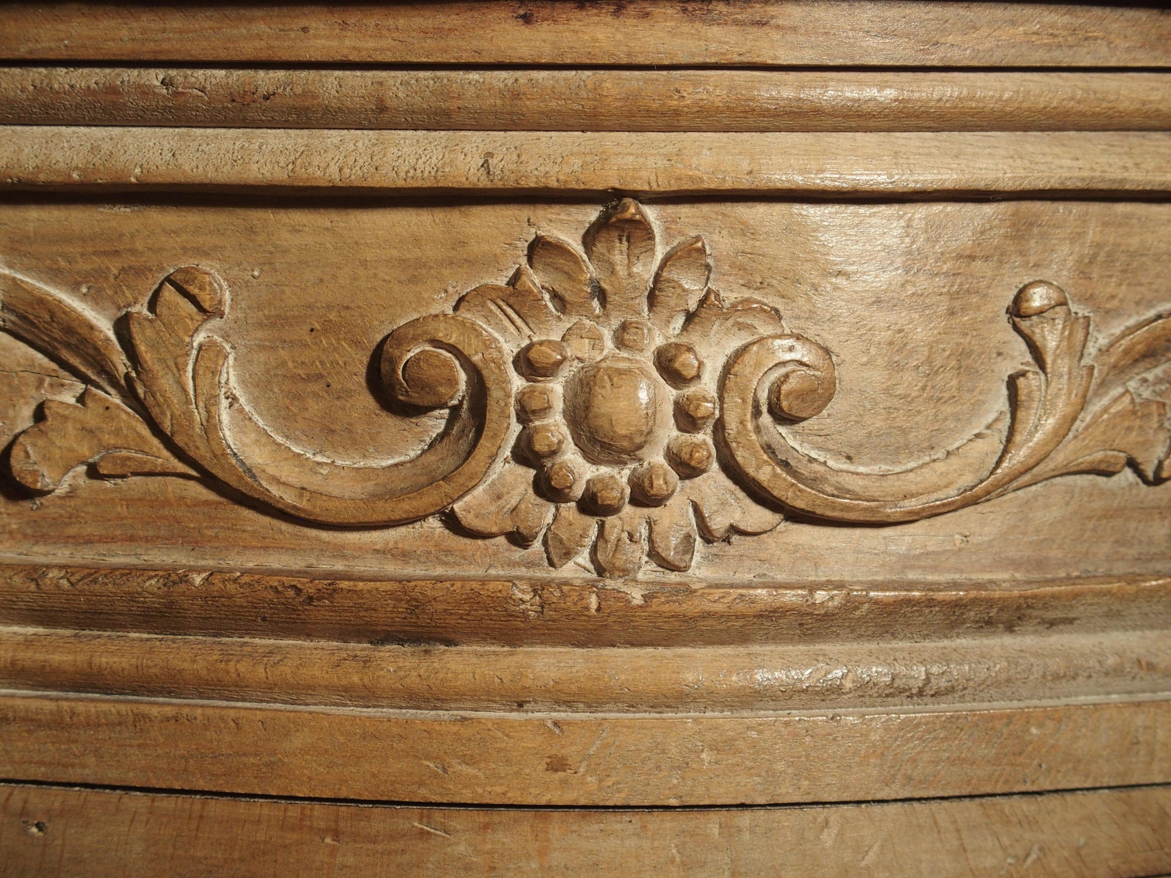 Hand-Carved Pair of Carved French Regence Style Pedestals