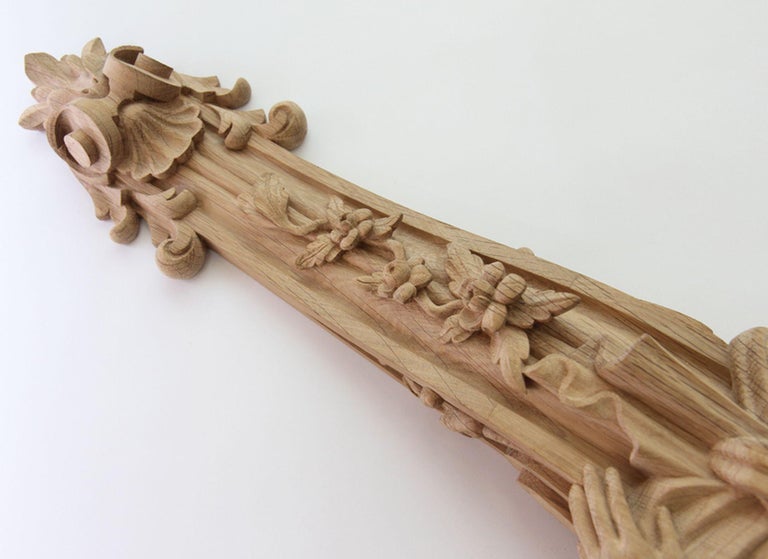 Pair of Carved Wooden Corbels "Caryatid" For Sale at 1stDibs ...