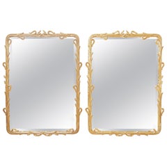 Pair of Carver's Guild Cat O' Nine Tails Mirrors