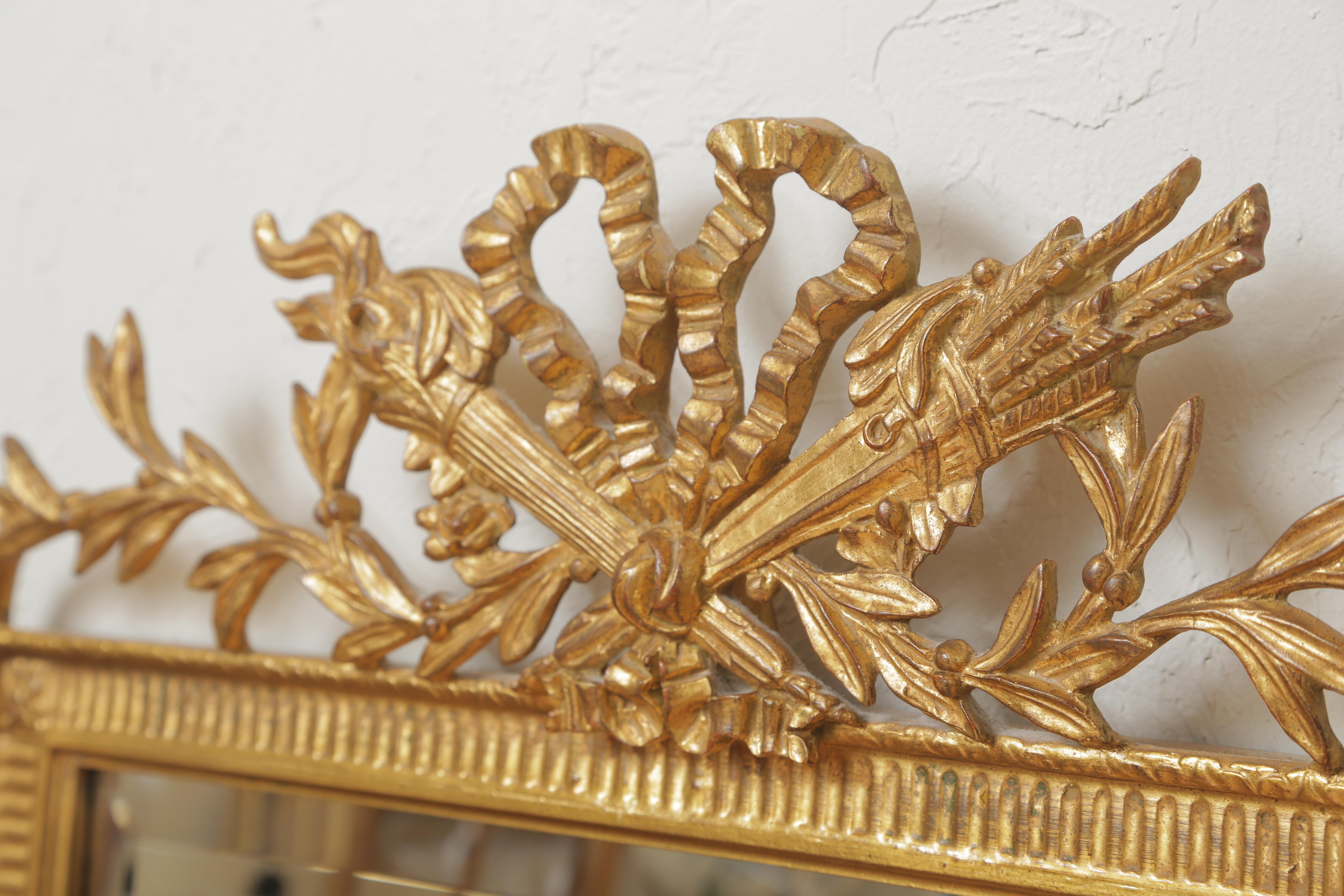 American Pair of Carver's Guild French Hunt Mirrors