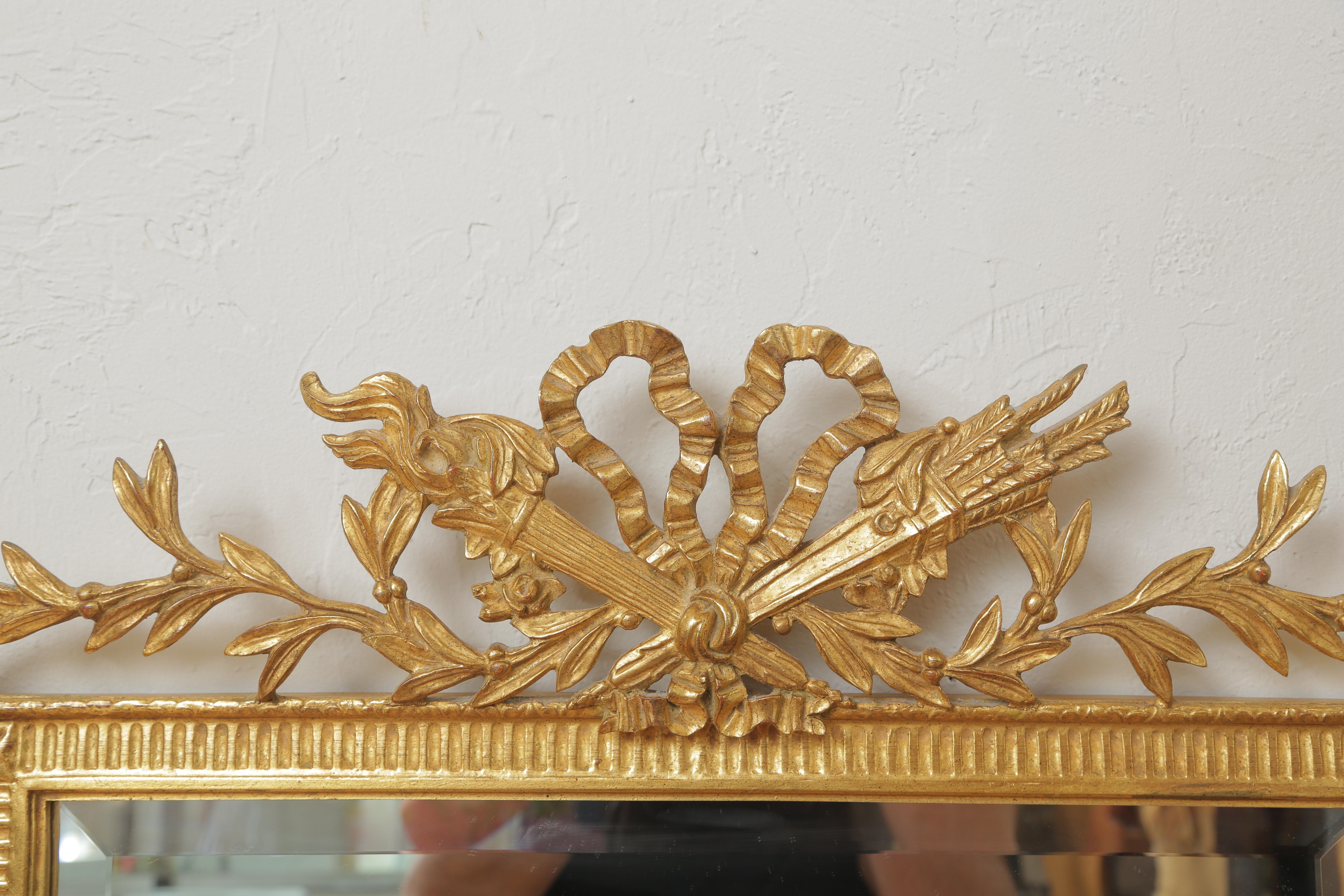Pair of Carver's Guild French Hunt Mirrors In Good Condition In West Palm Beach, FL