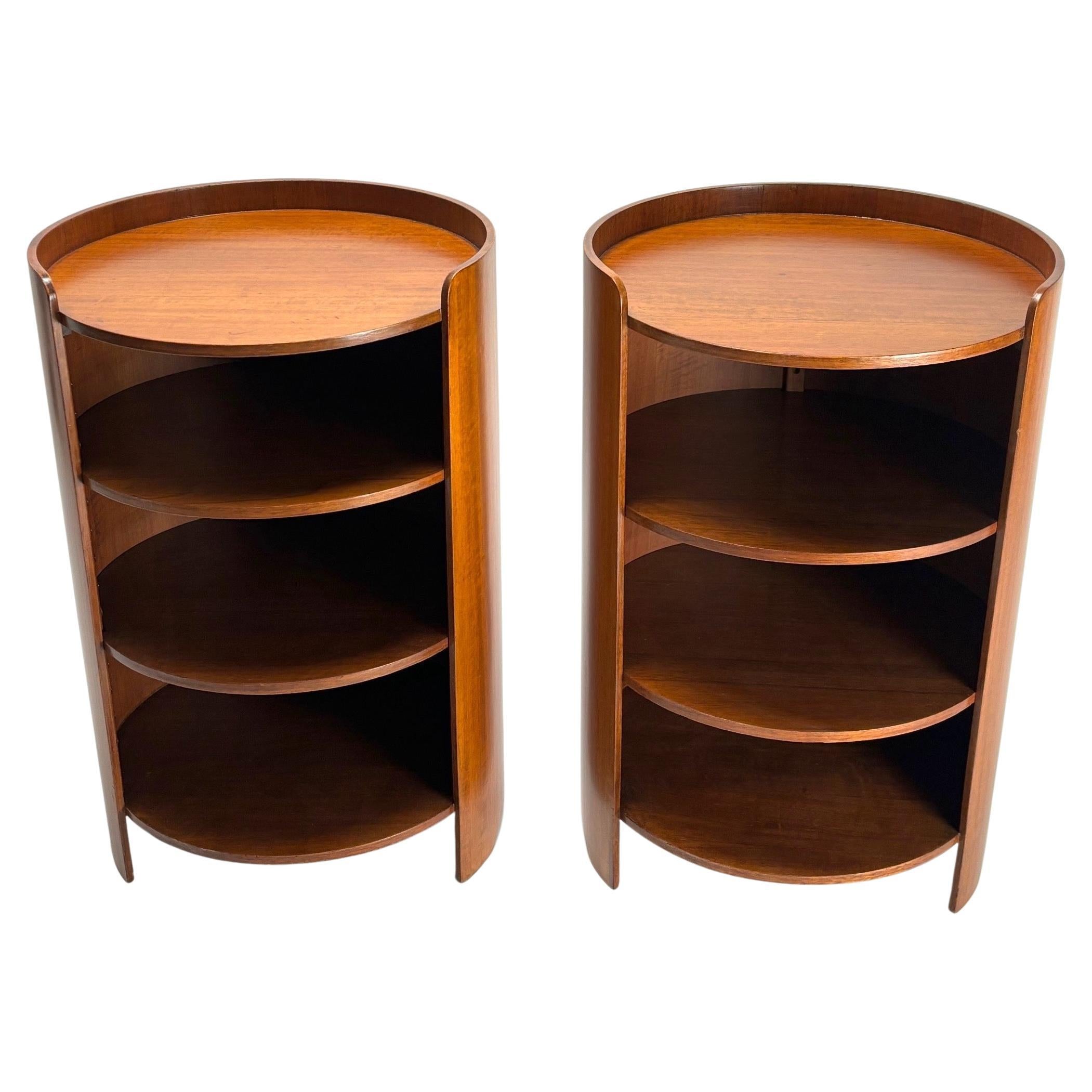 Ein Paar Nachttische „Casaccia“ MB1 von Luigi Caccia Dominioni für Azucena, 1962