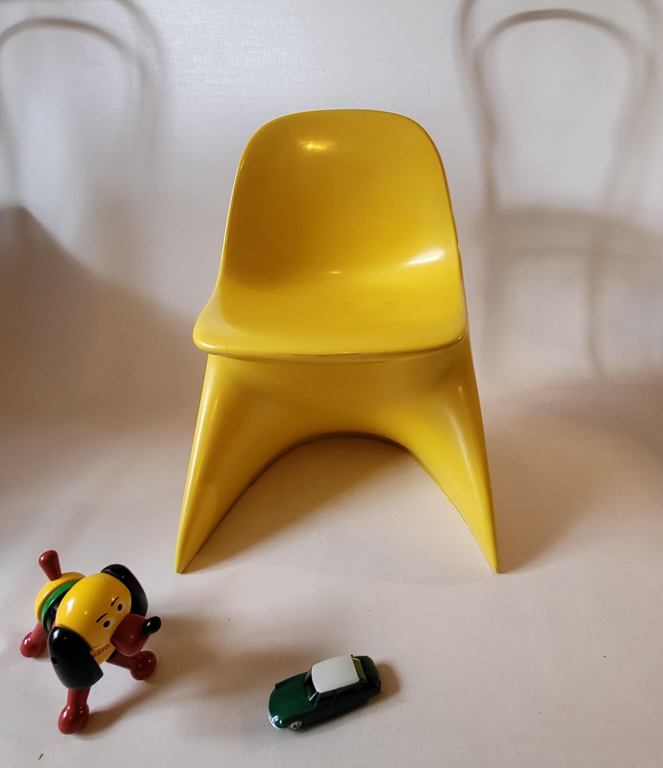 Italian Pair of Casalino Childrens Chair by Alexander Begge for Casala 70ies Italy