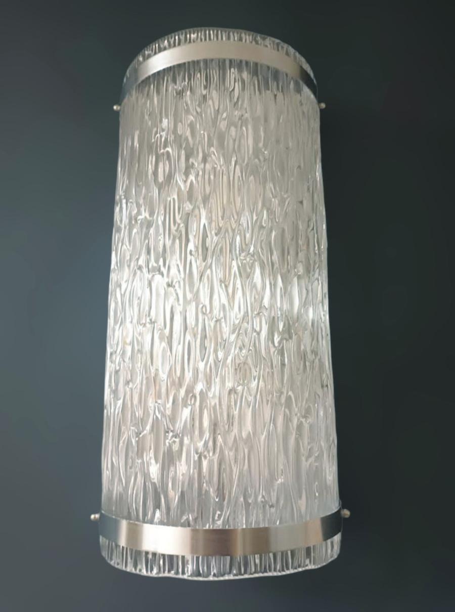 Pair of Cascada Sconces by Fabio Ltd In Excellent Condition For Sale In Los Angeles, CA