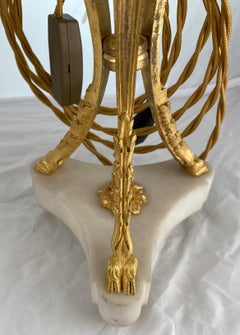 Pair of Casolettes, 18th C, Mounted as Lamps