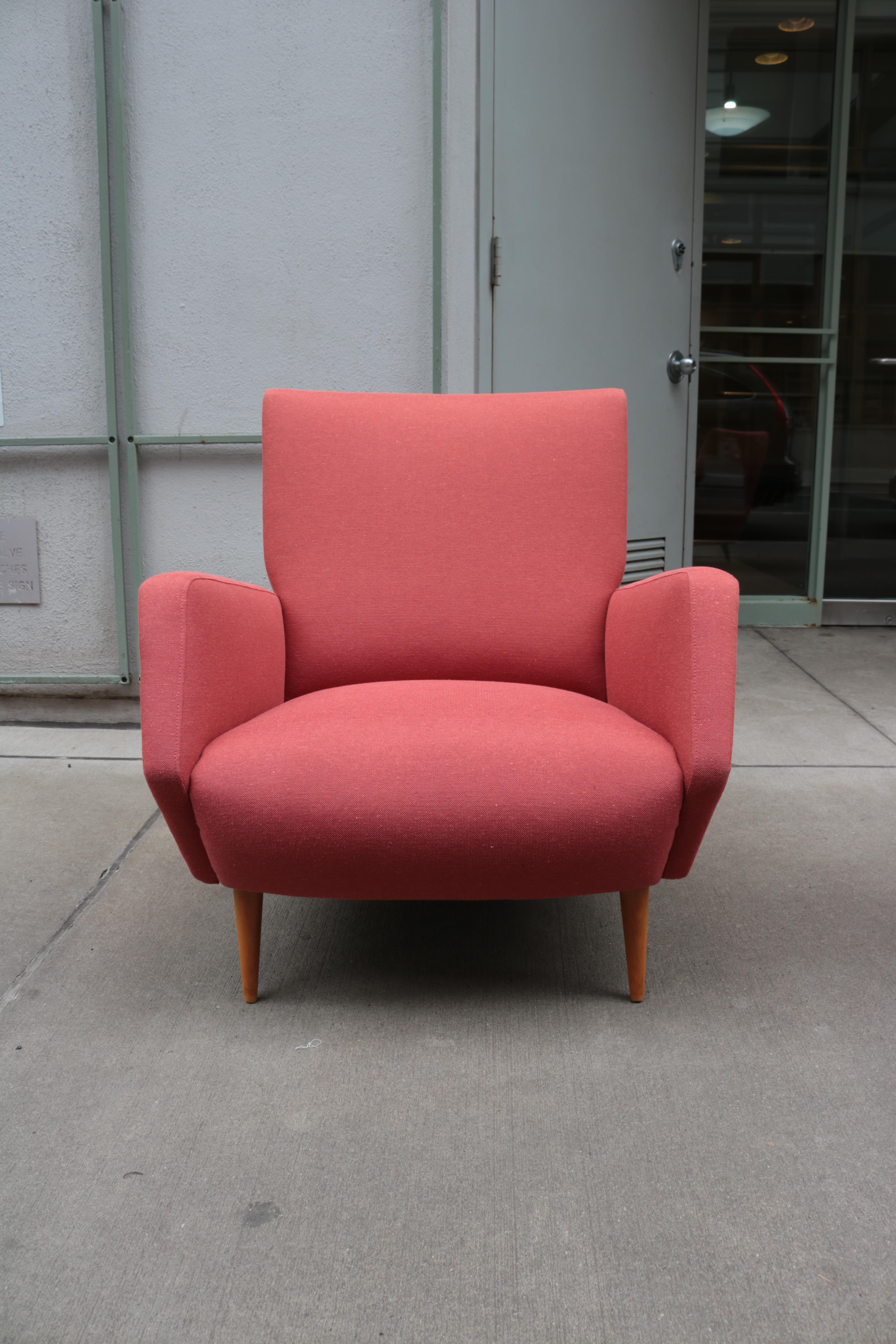 Pair of Cassina Armchairs Designed by Gio Ponti For Sale 2